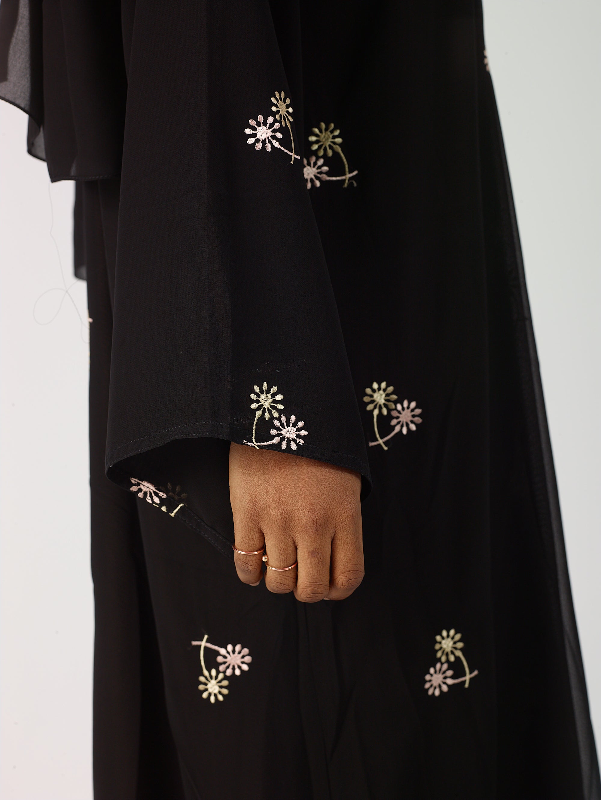 Zainab open abaya