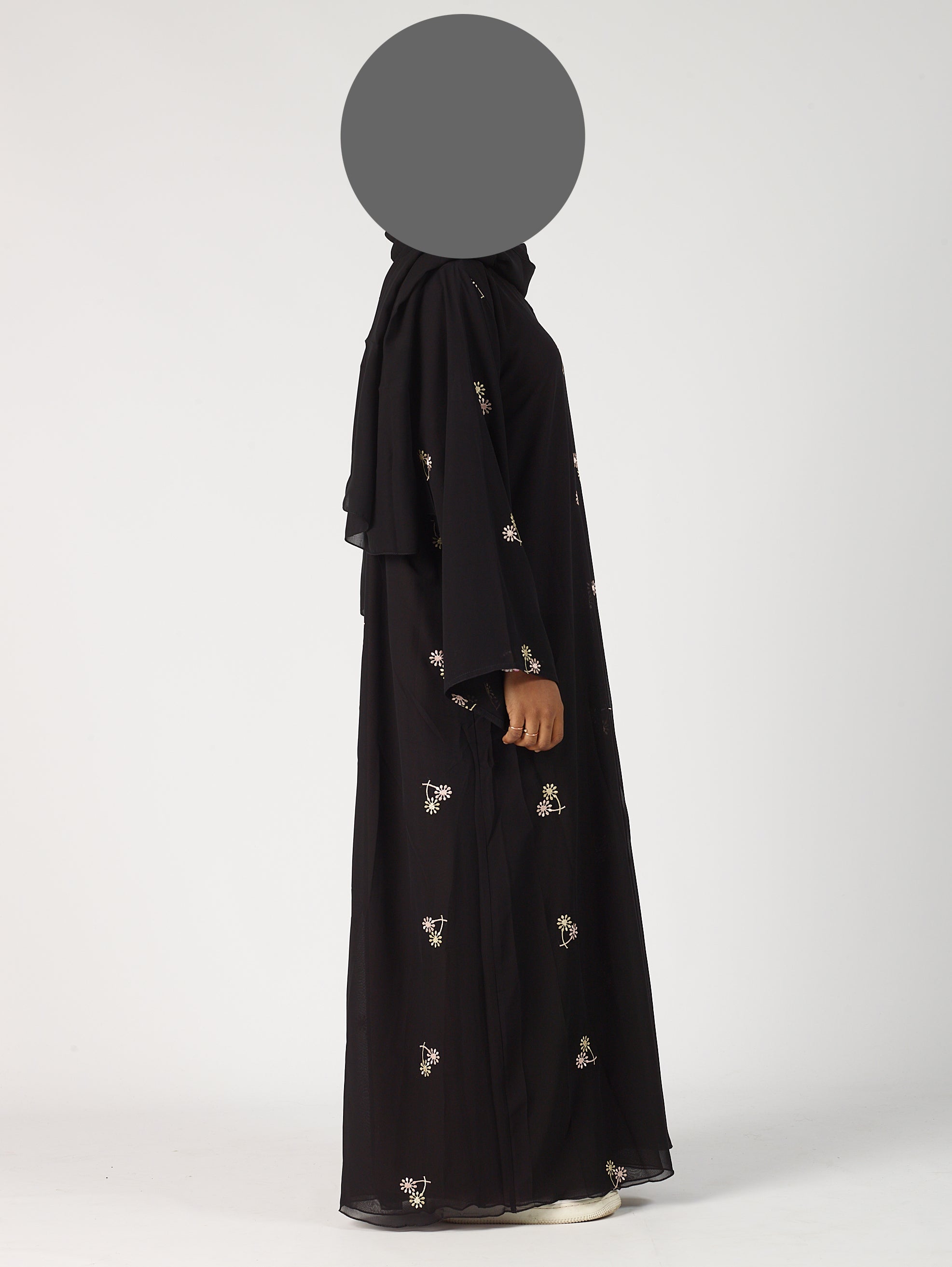 Zainab open abaya