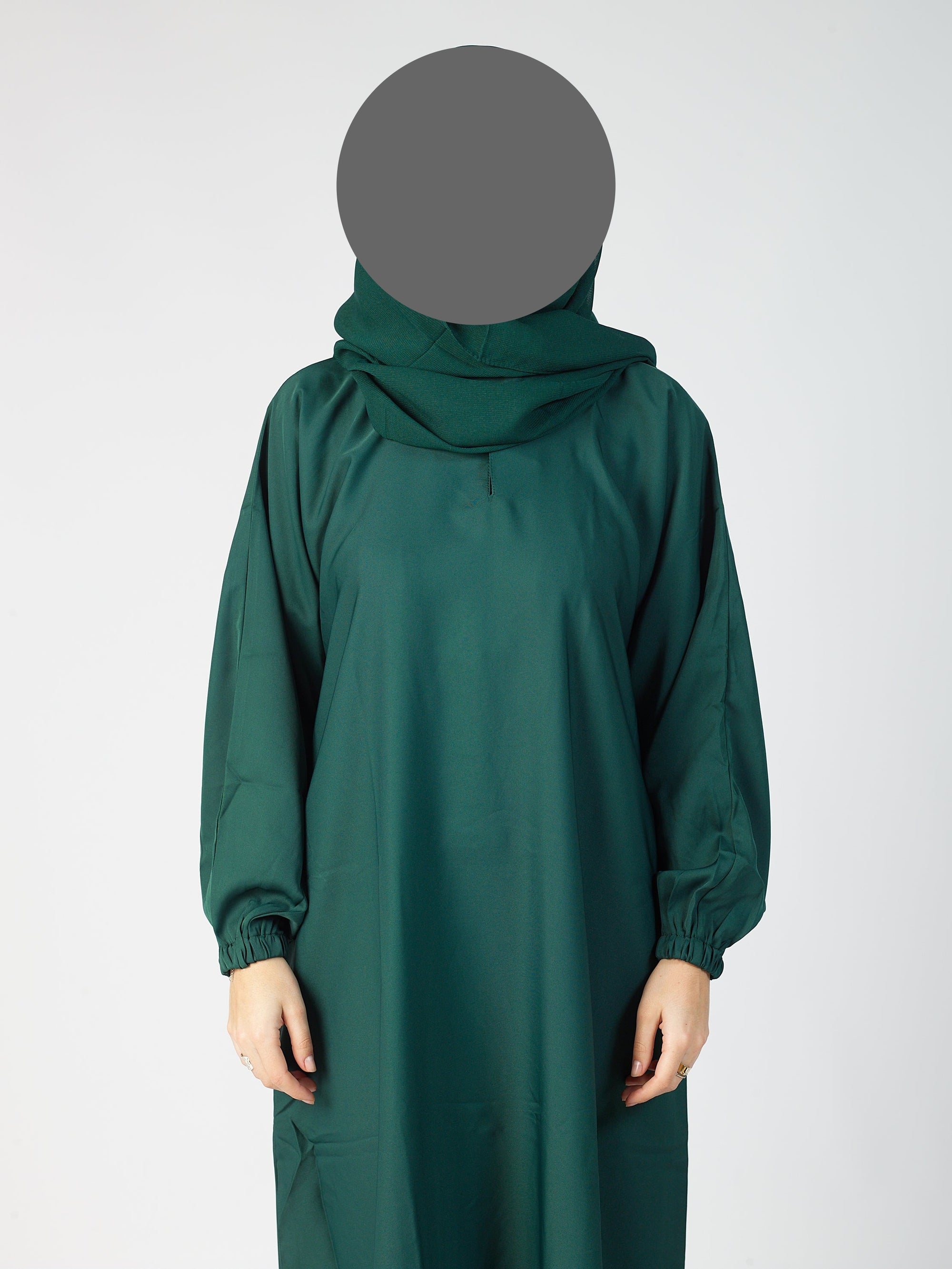 closed abaya  - Cuff sleeve