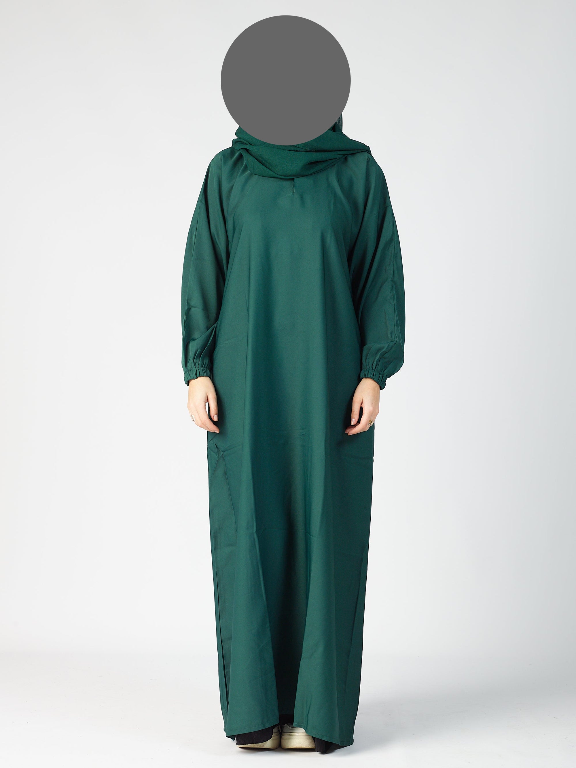 closed abaya  - Cuff sleeve
