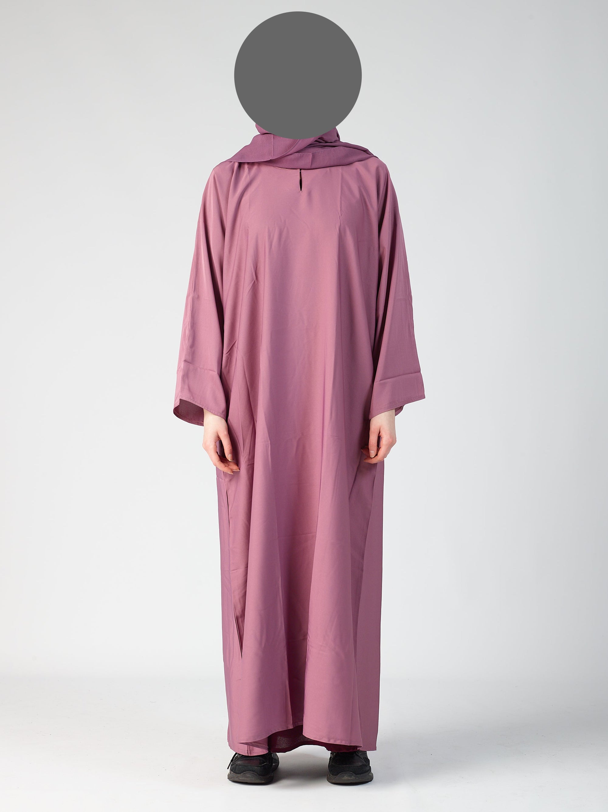 closed abaya  - Wide sleeve