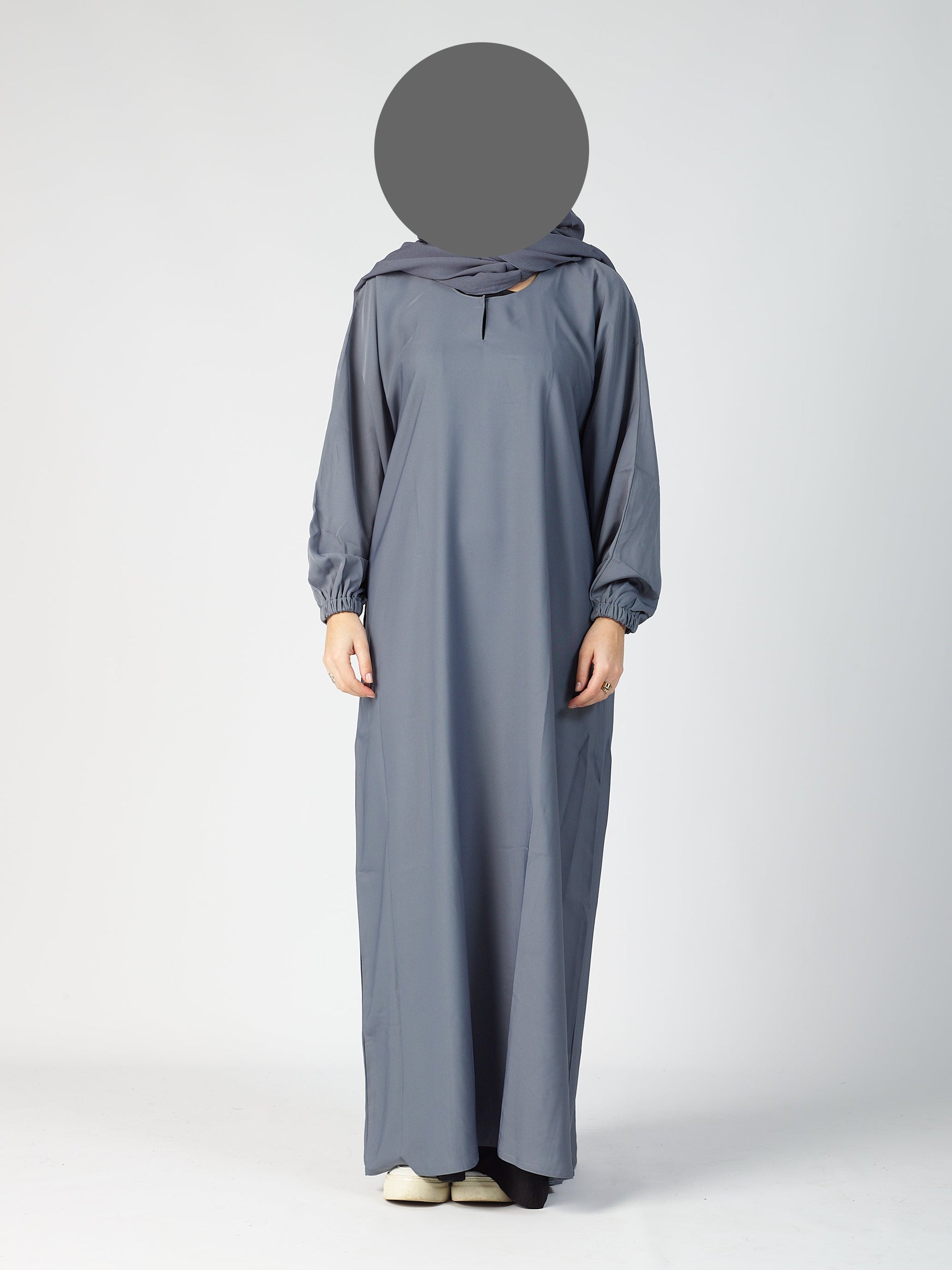 closed abaya  - Cuff sleeve