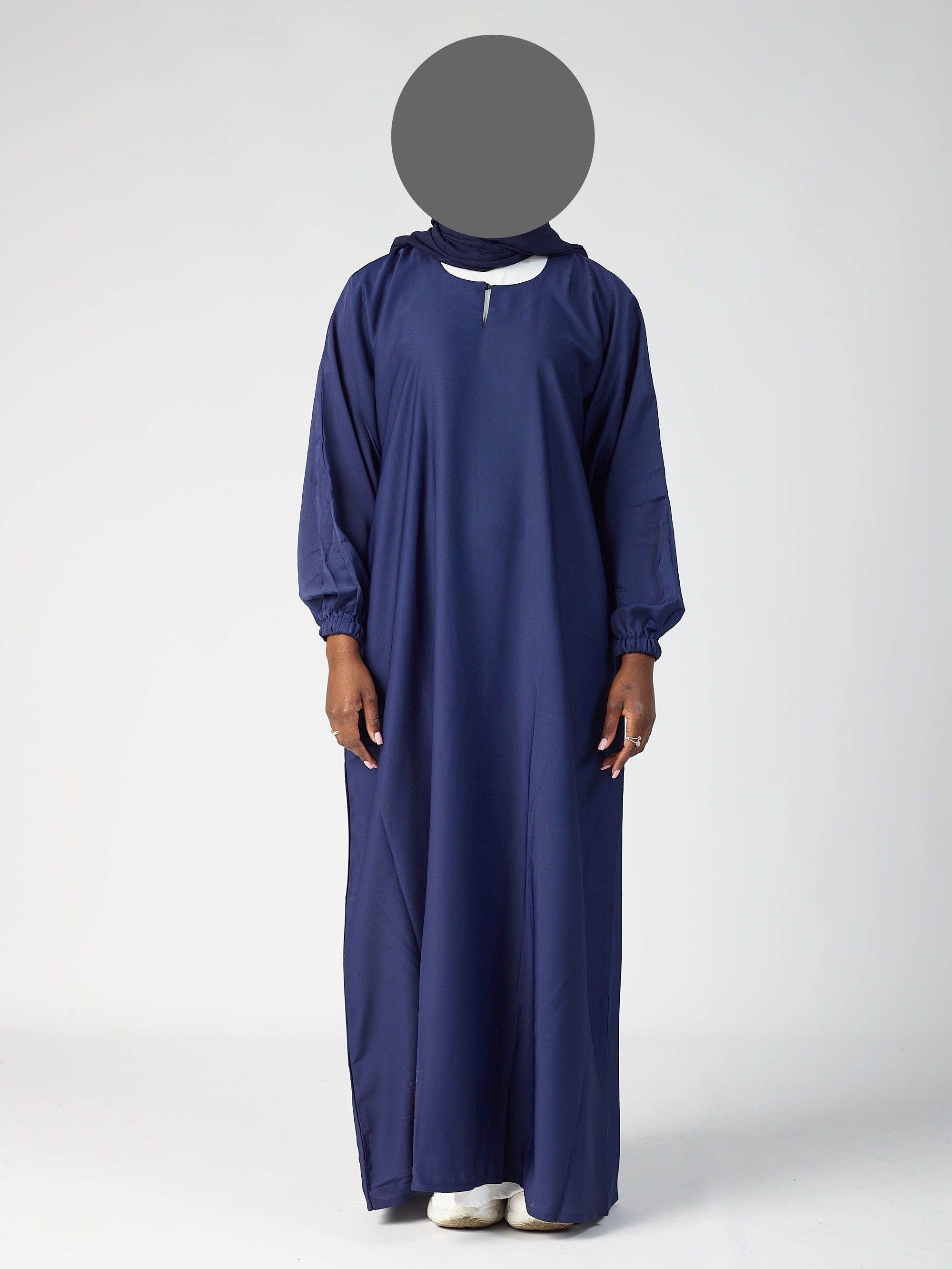 closed abaya  - Cuff sleeve