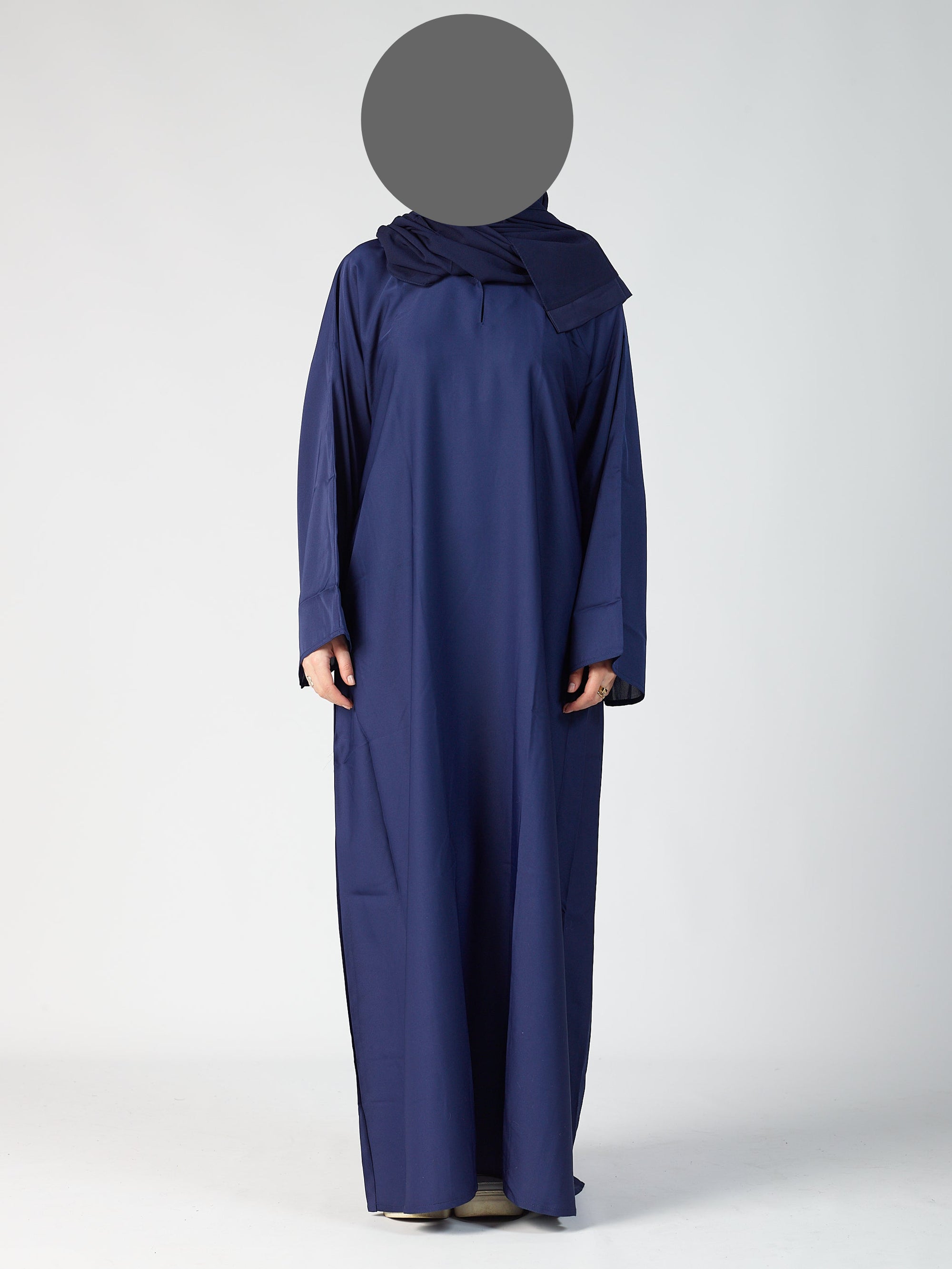closed abaya  - Wide sleeve