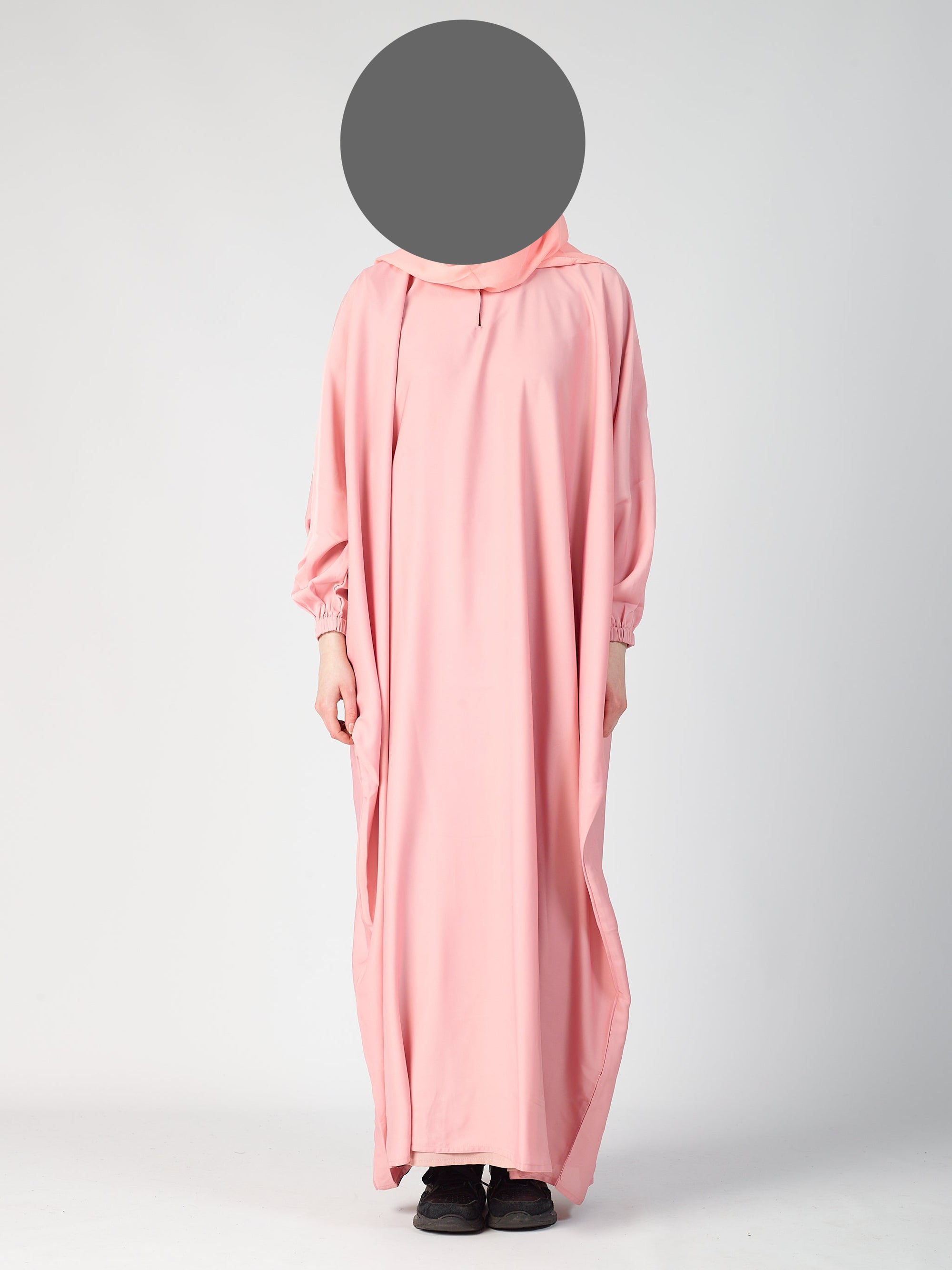 Batwing Closed abaya - cuff sleeve