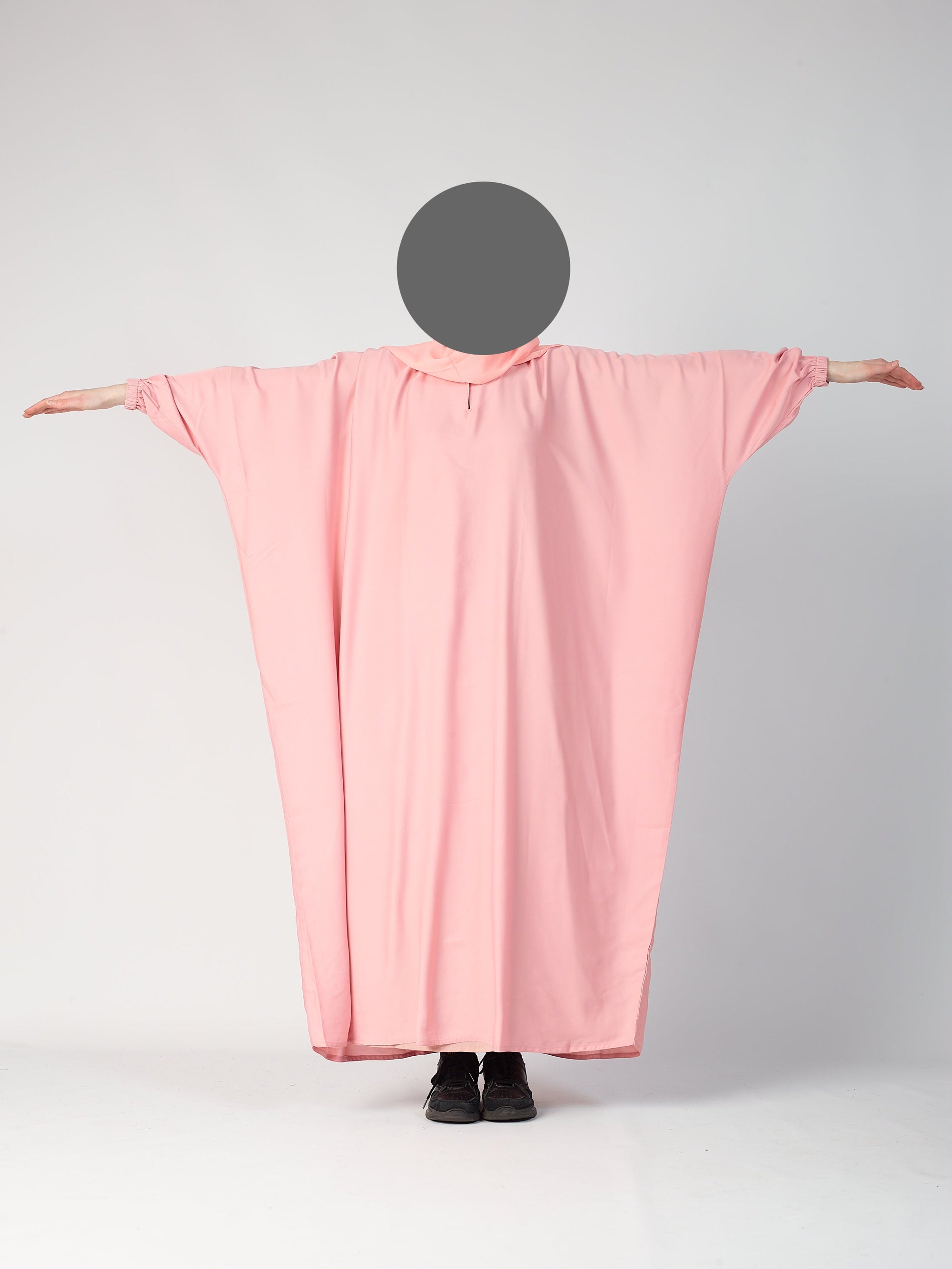 Batwing Closed abaya - cuff sleeve