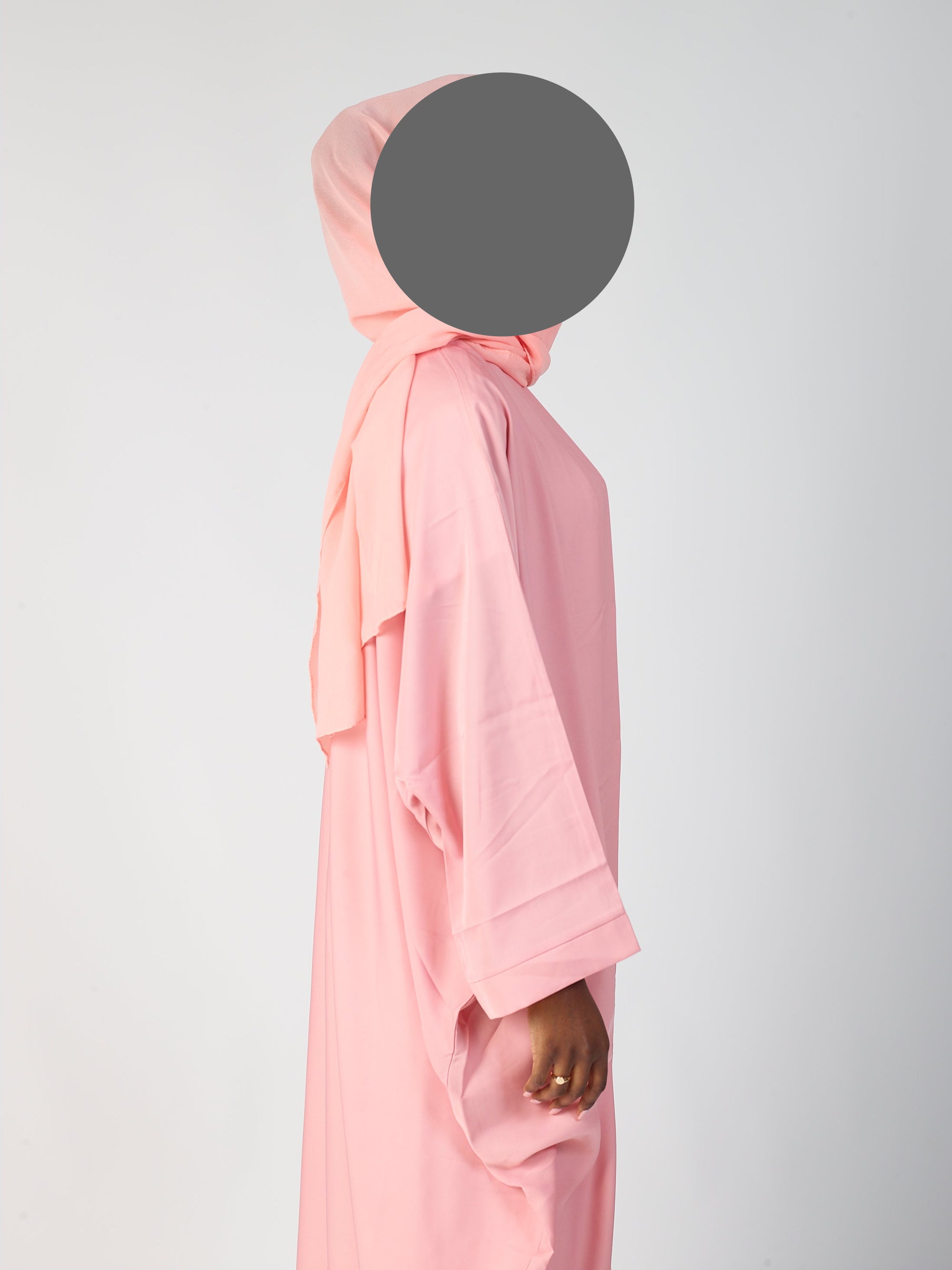Batwing Open Abaya - wide sleeve -