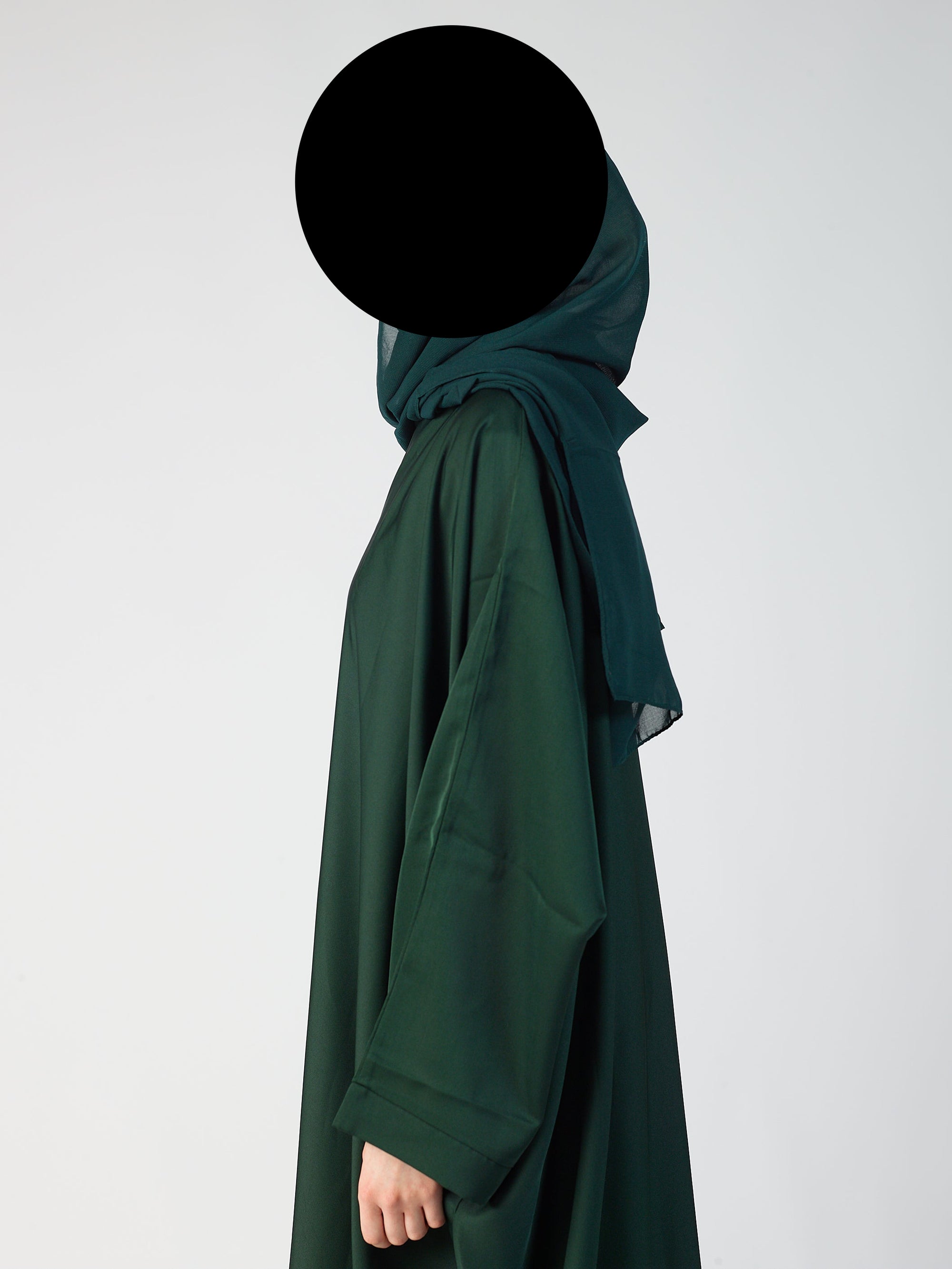 Batwing Open Abaya - wide sleeve -