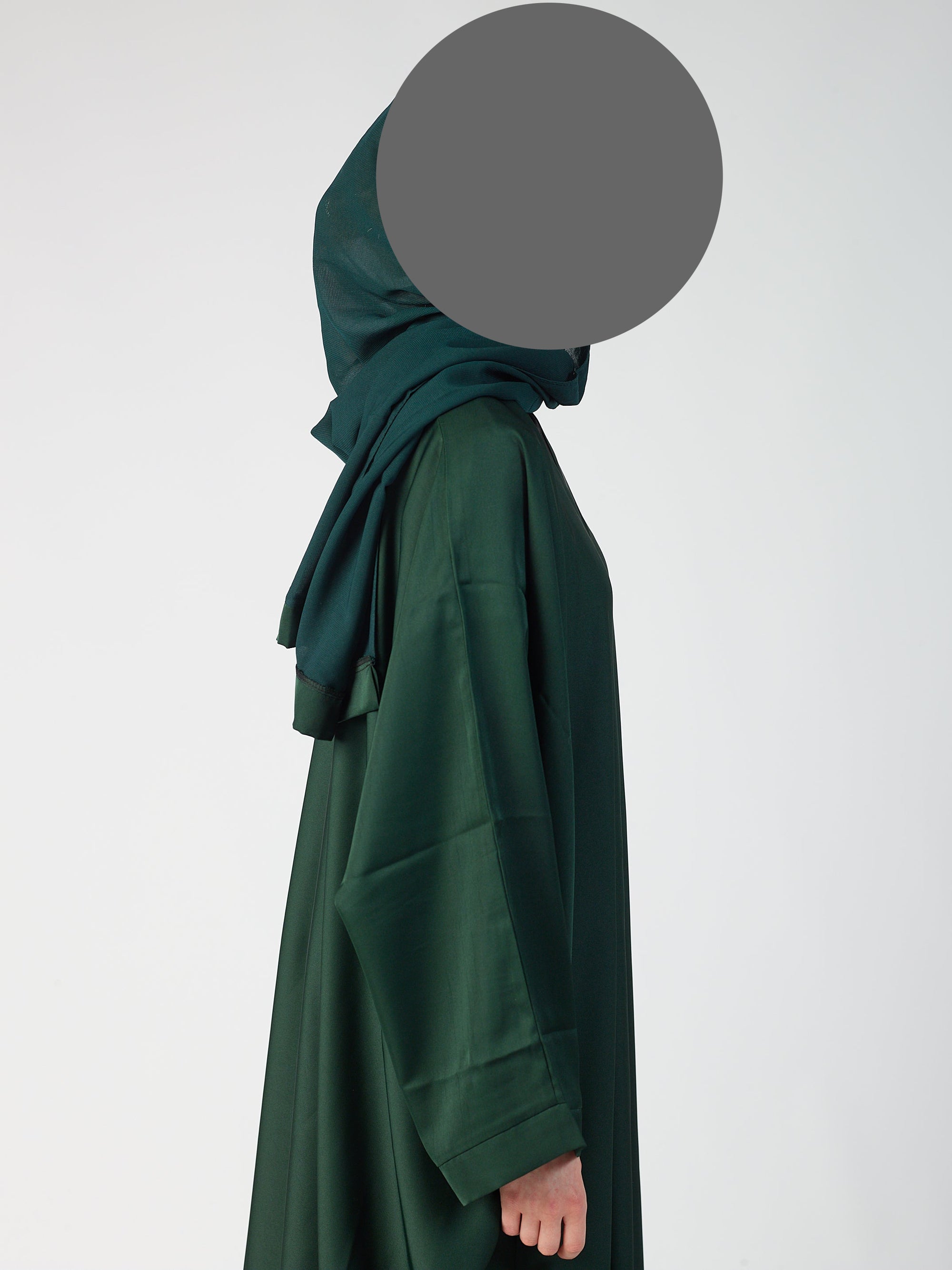 Batwing Open Abaya - wide sleeve -