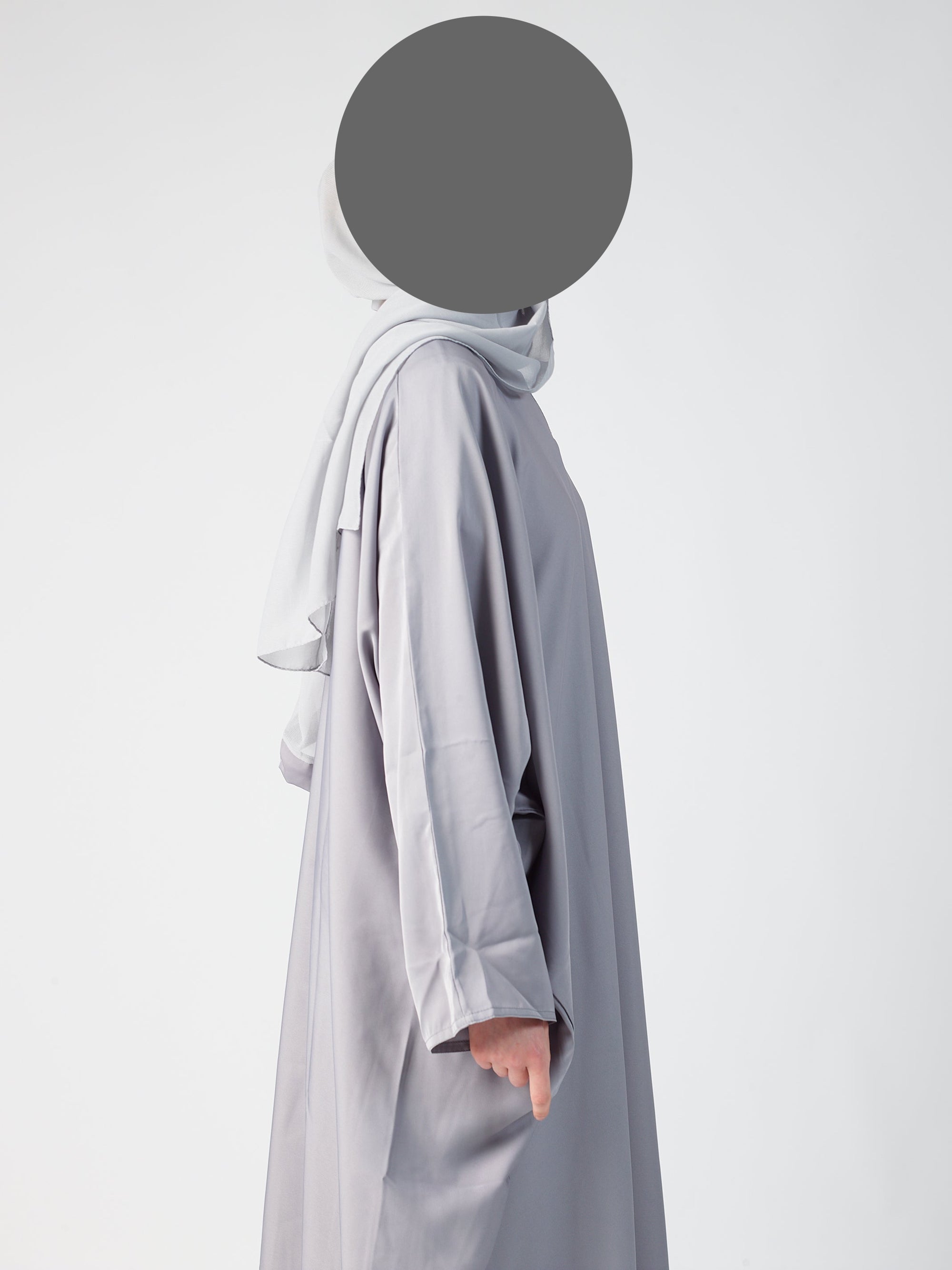 Batwing Closed abaya - Wide sleeve