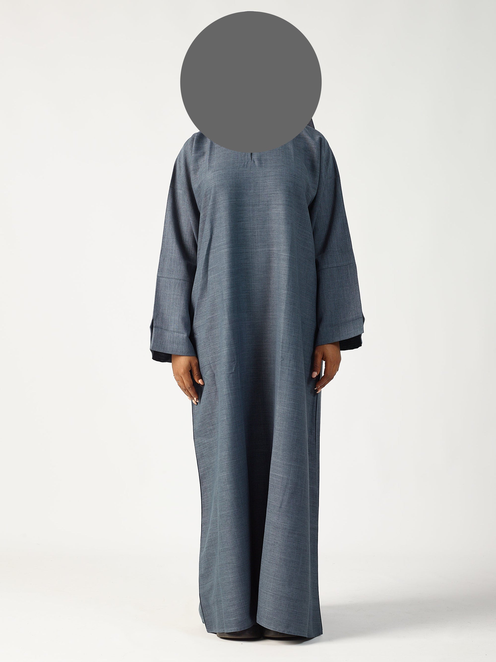 Linen Abaya Closed