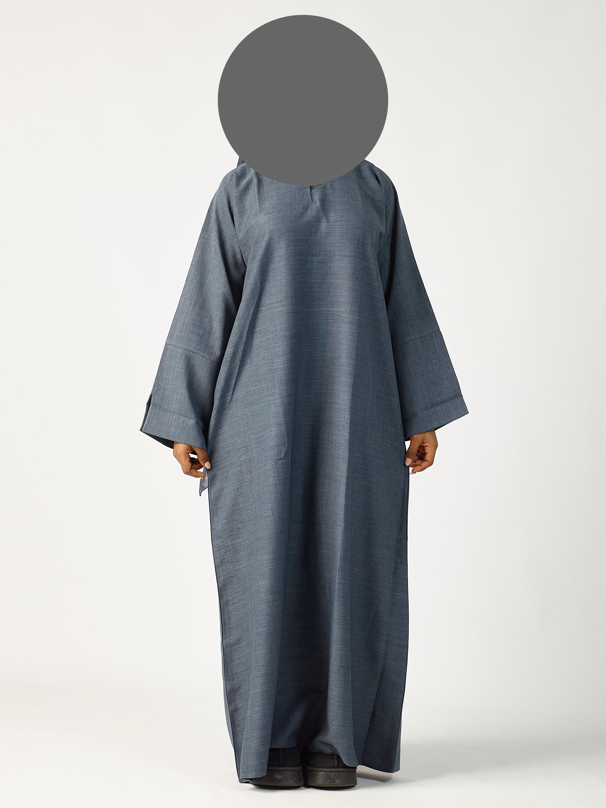 Linen Abaya Closed