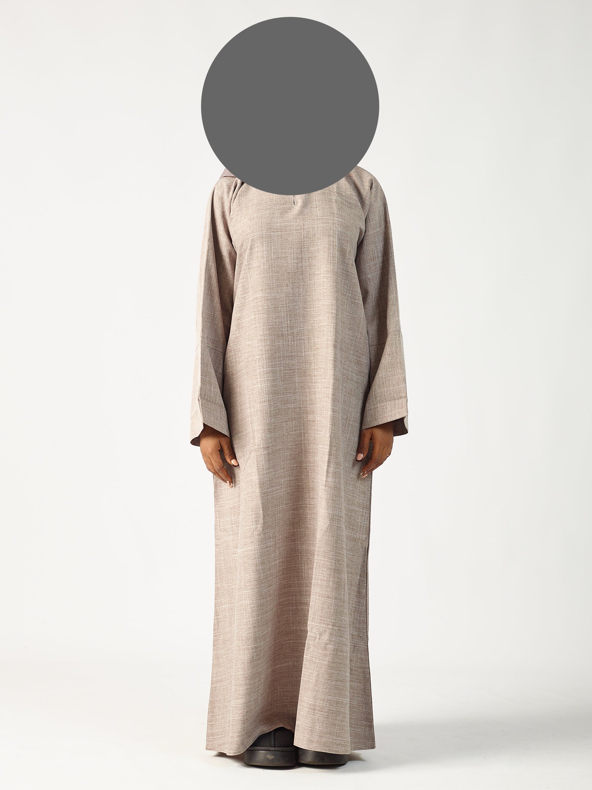 Linen Abaya Closed