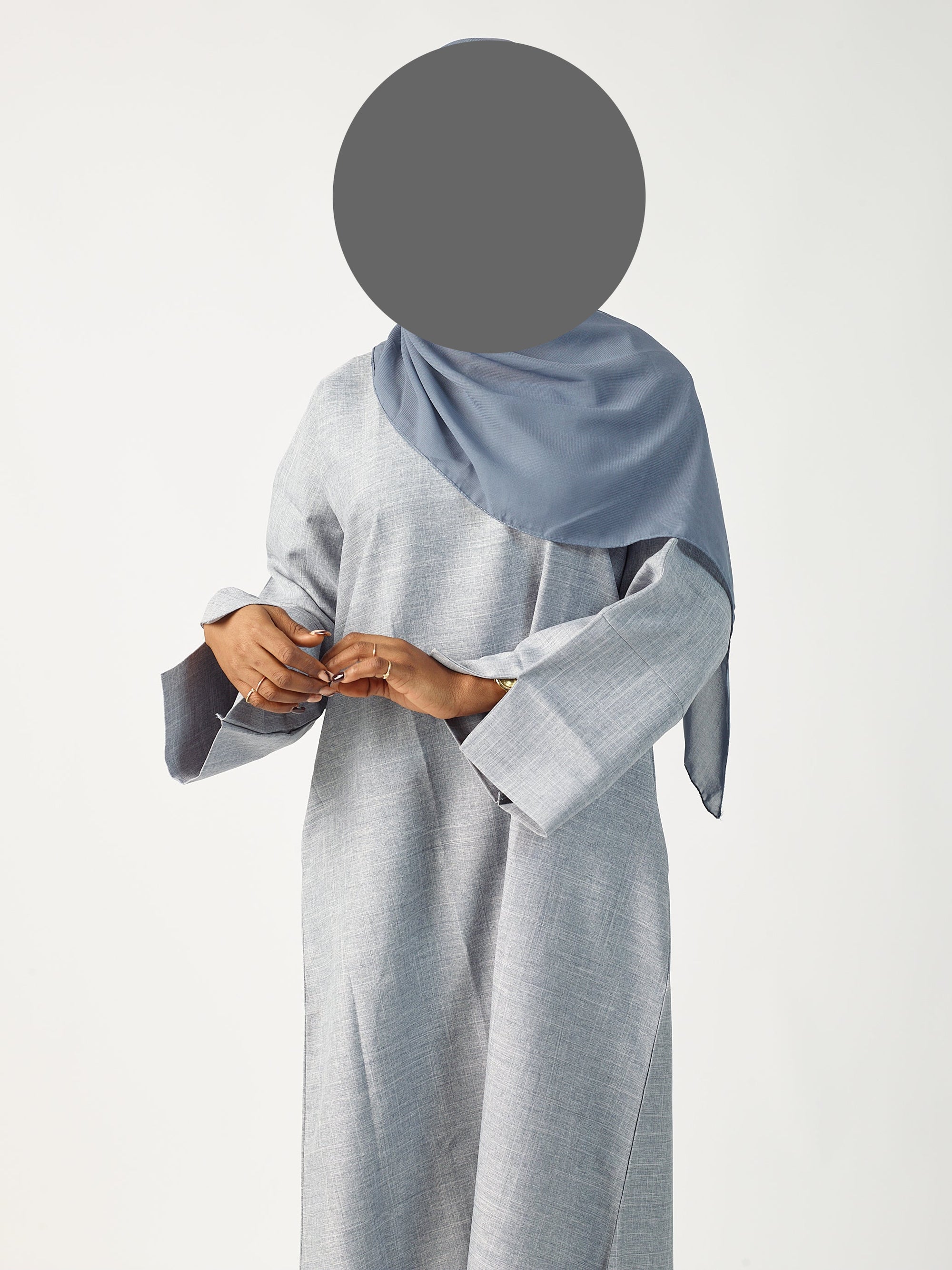 Linen Abaya Closed