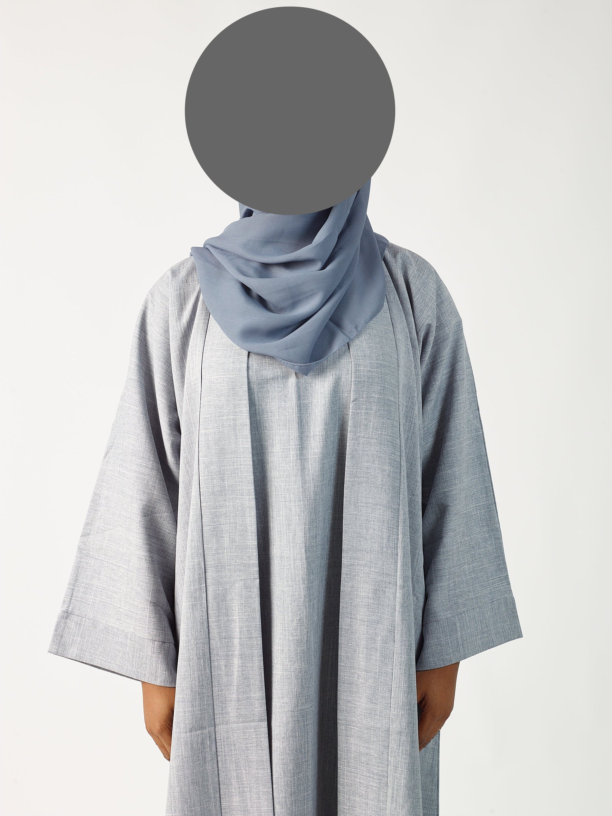 Linen Abaya Open