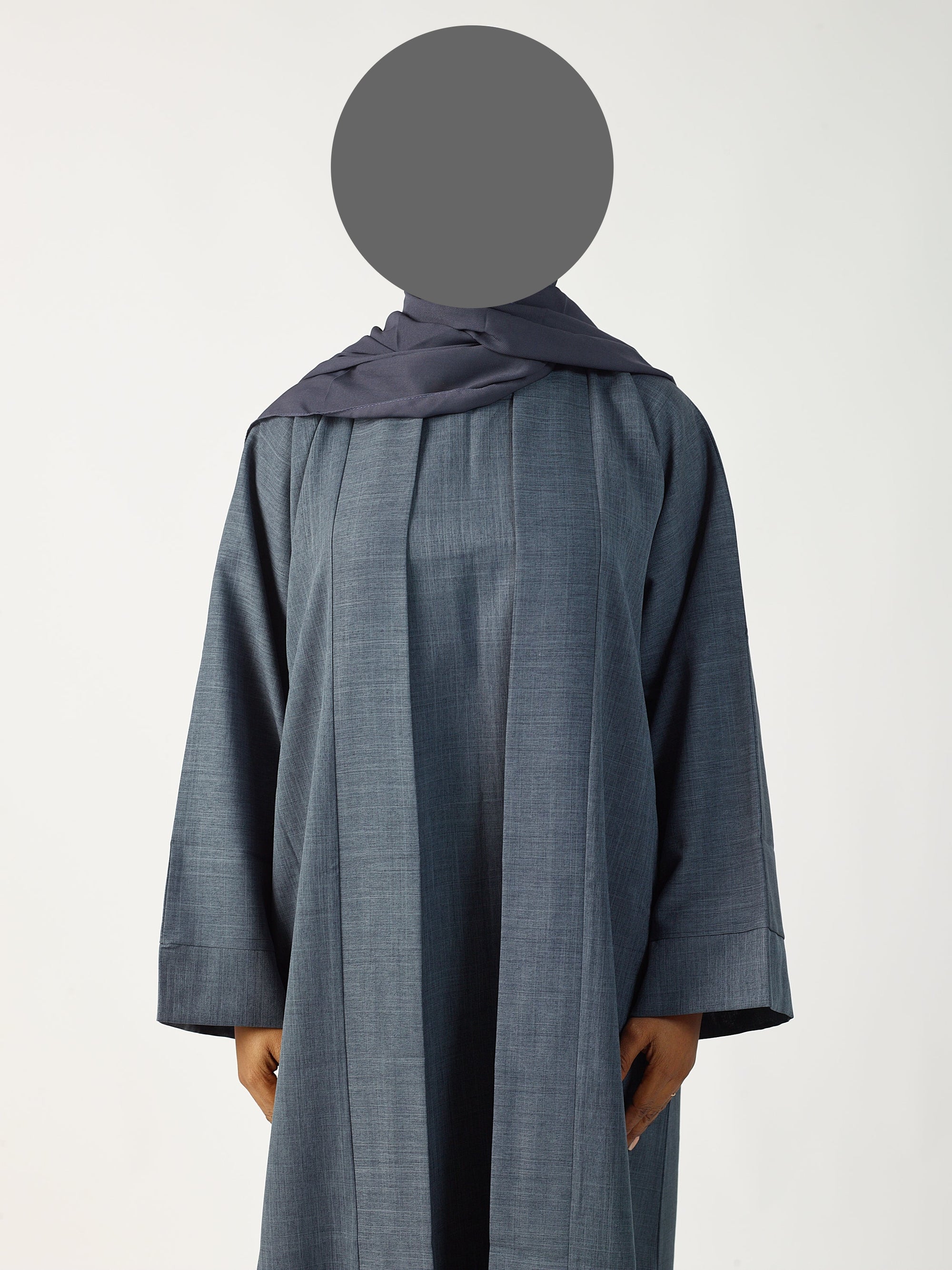 Linen Abaya Open
