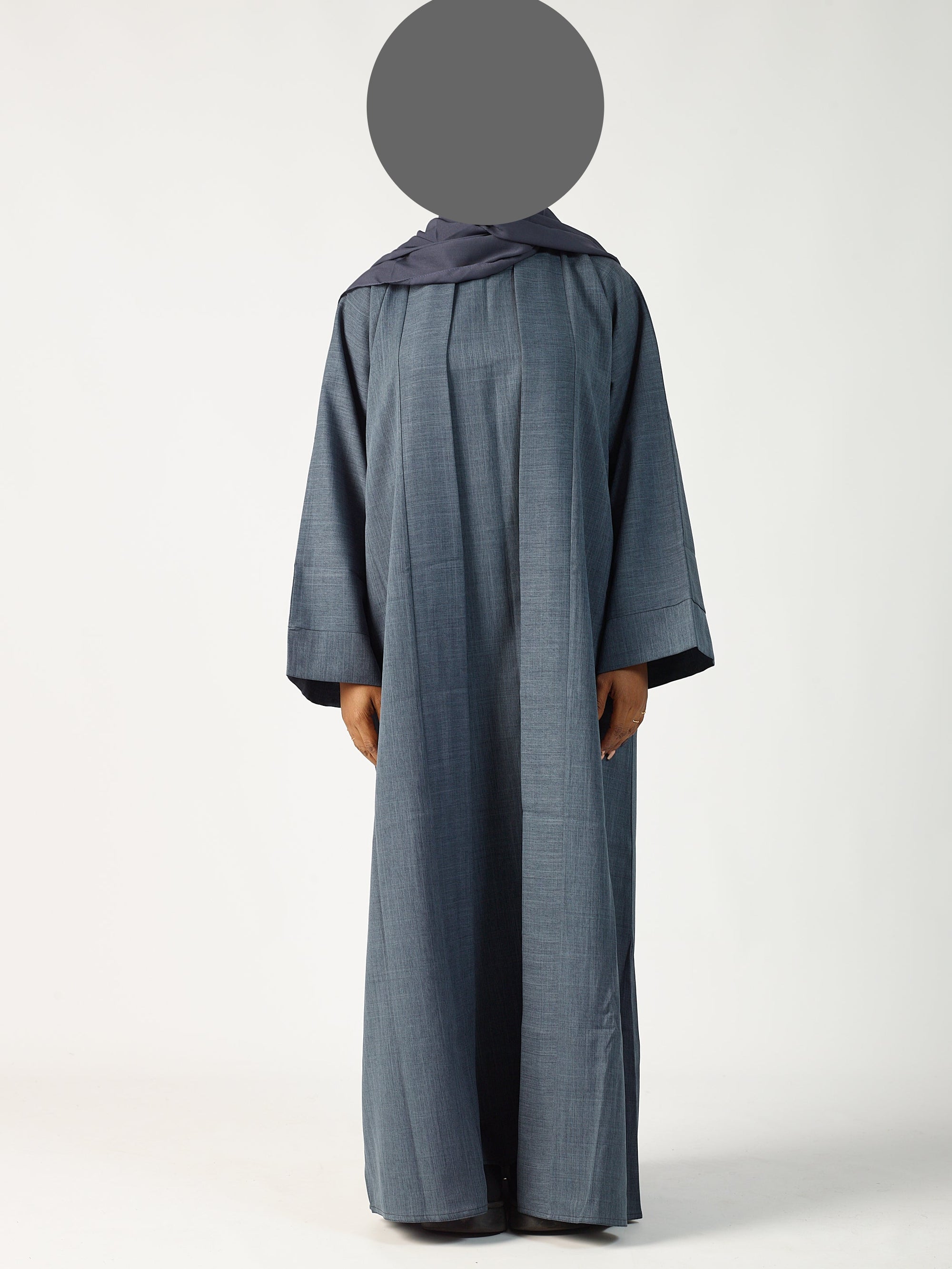Linen Abaya Open
