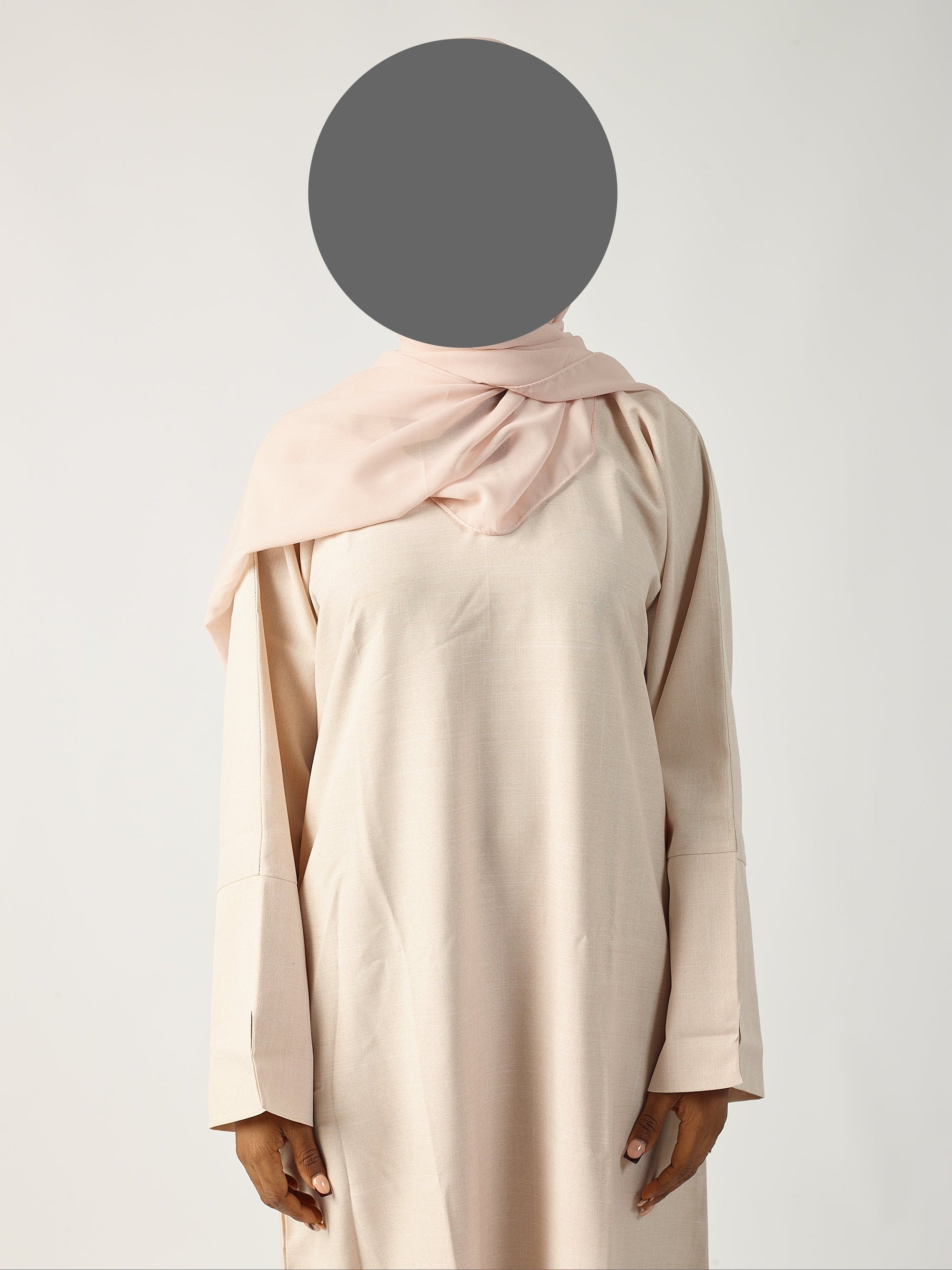 Linen Abaya Closed