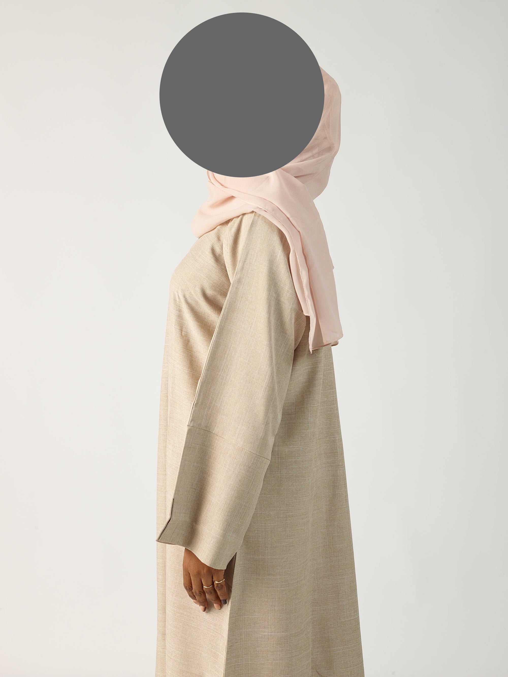 Linen Abaya Closed