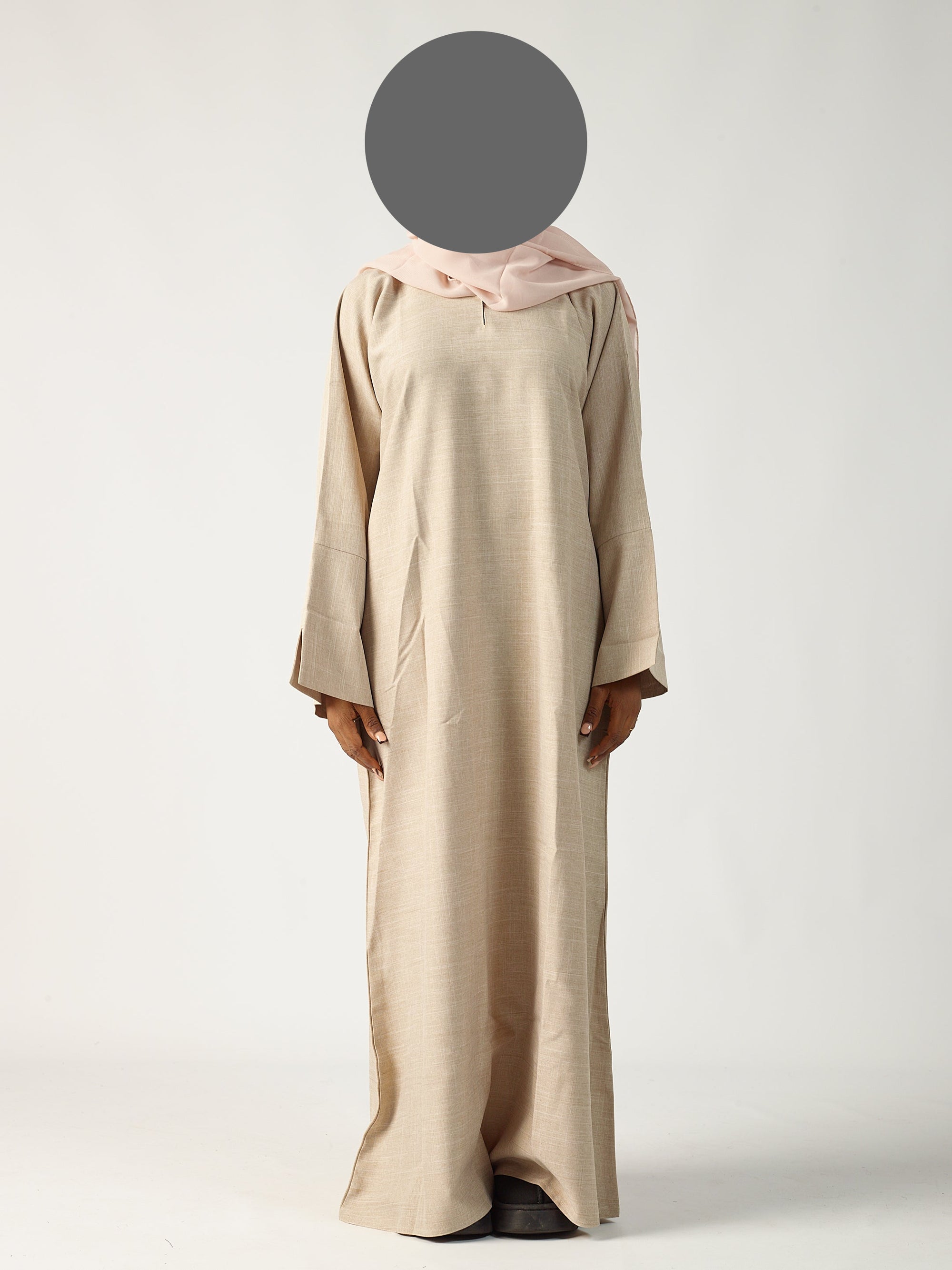 Linen Abaya Closed