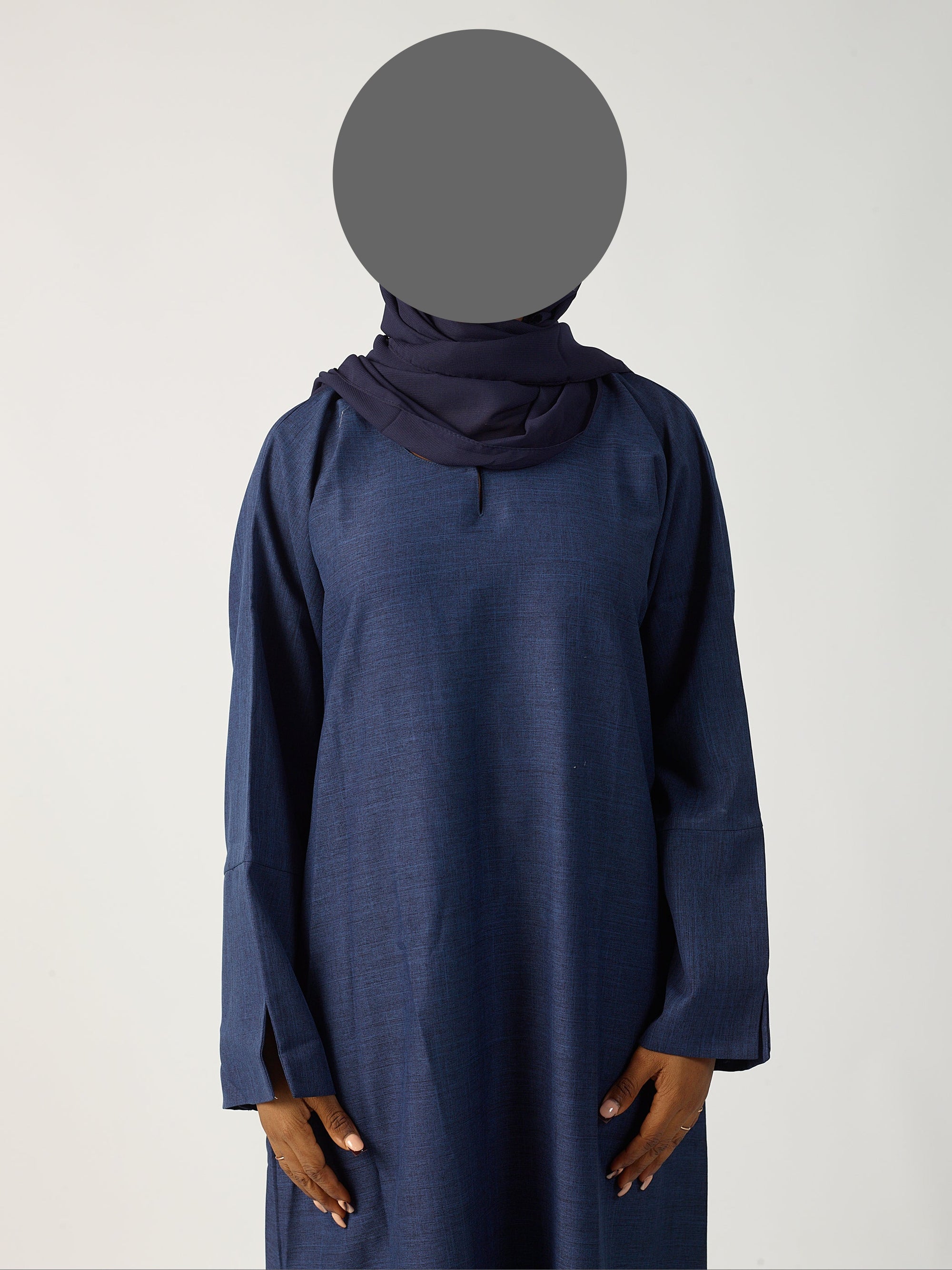 Linen Abaya Closed