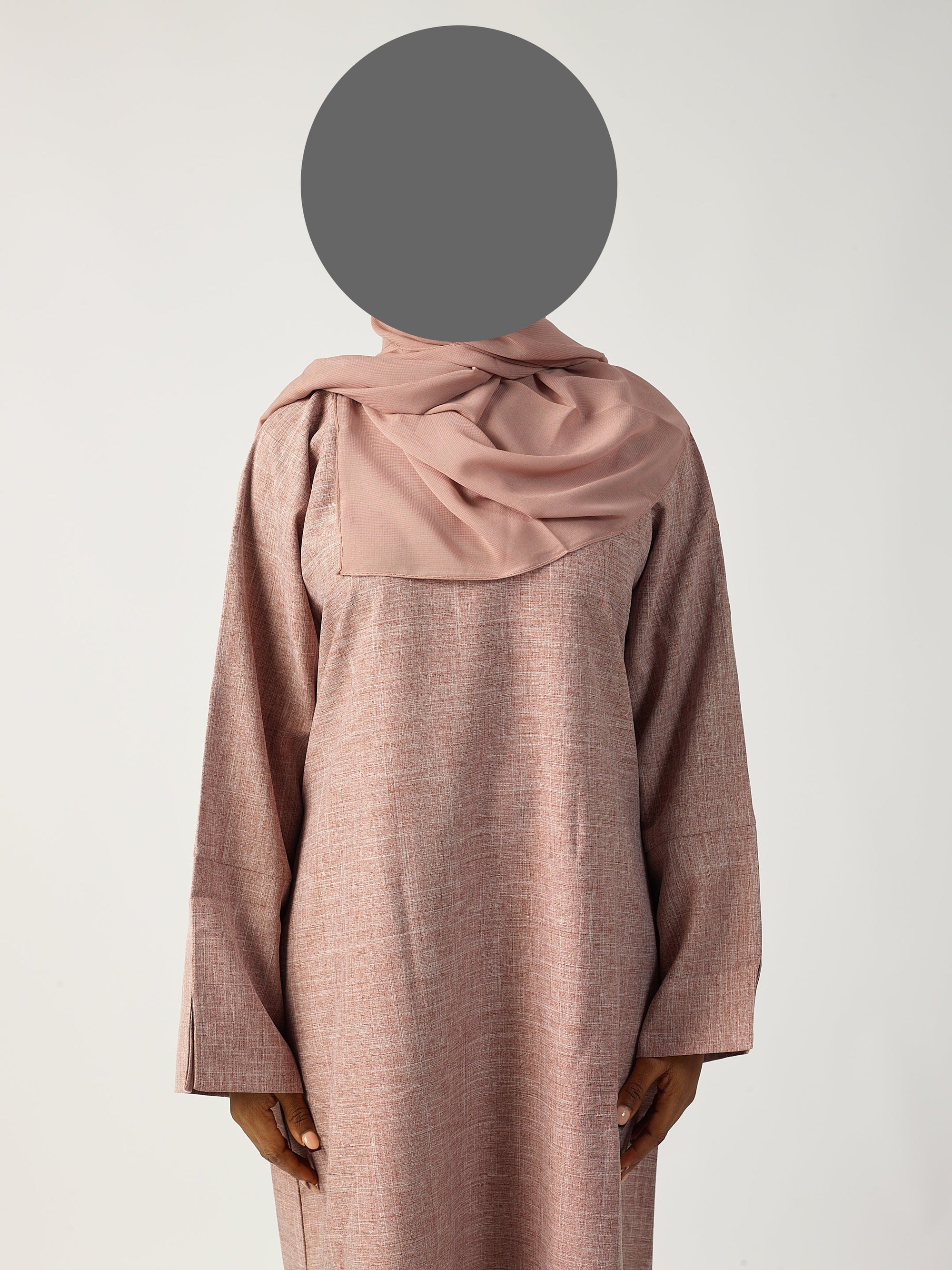 Linen Abaya Closed