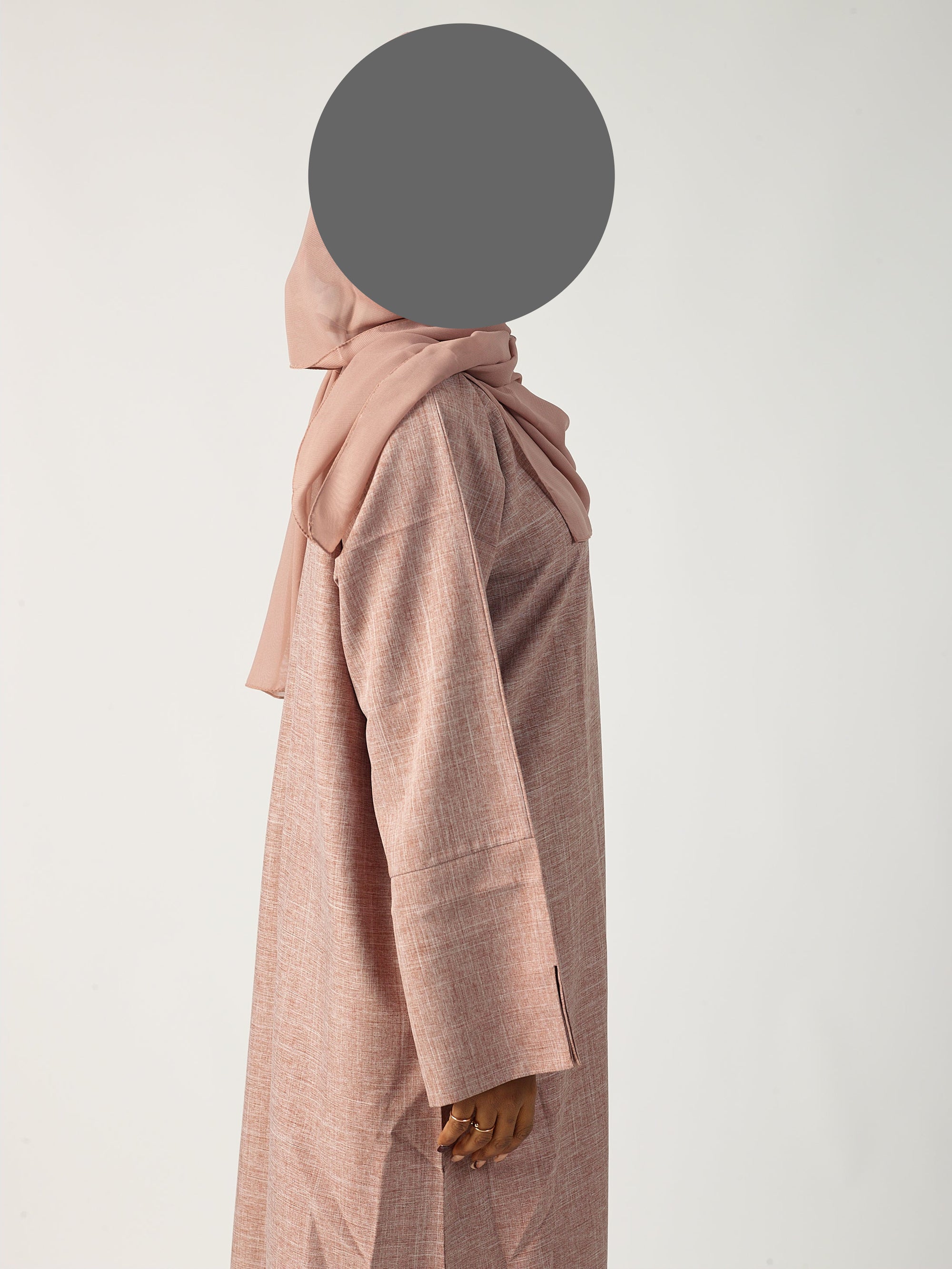 Linen Abaya Closed