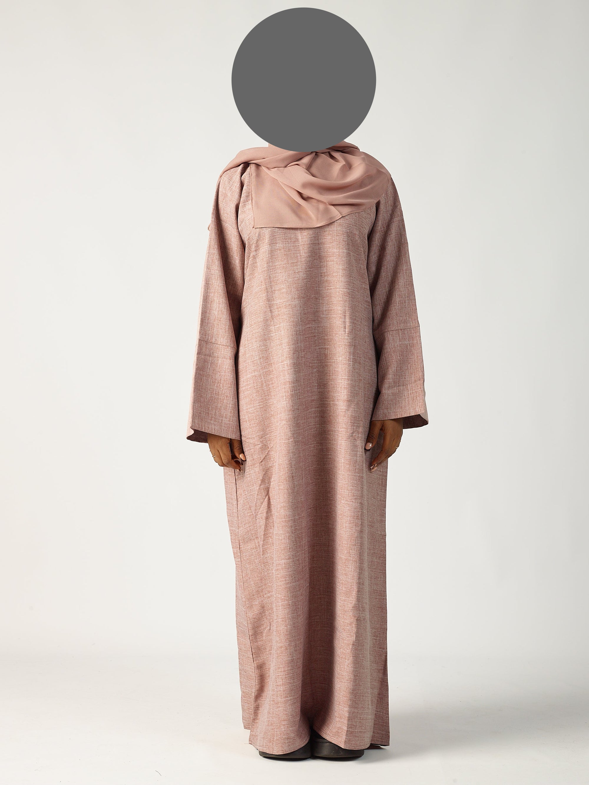 Linen Abaya Closed