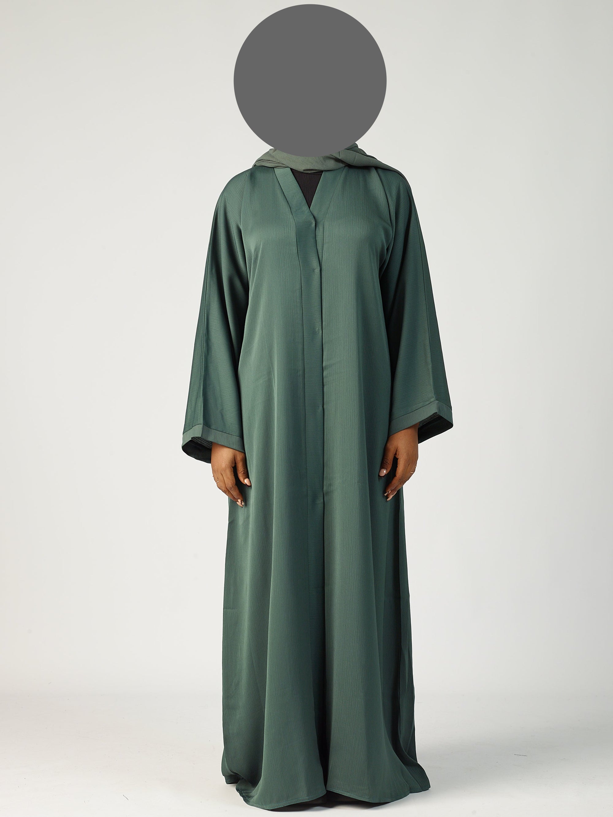 Open Abaya - wide sleeve