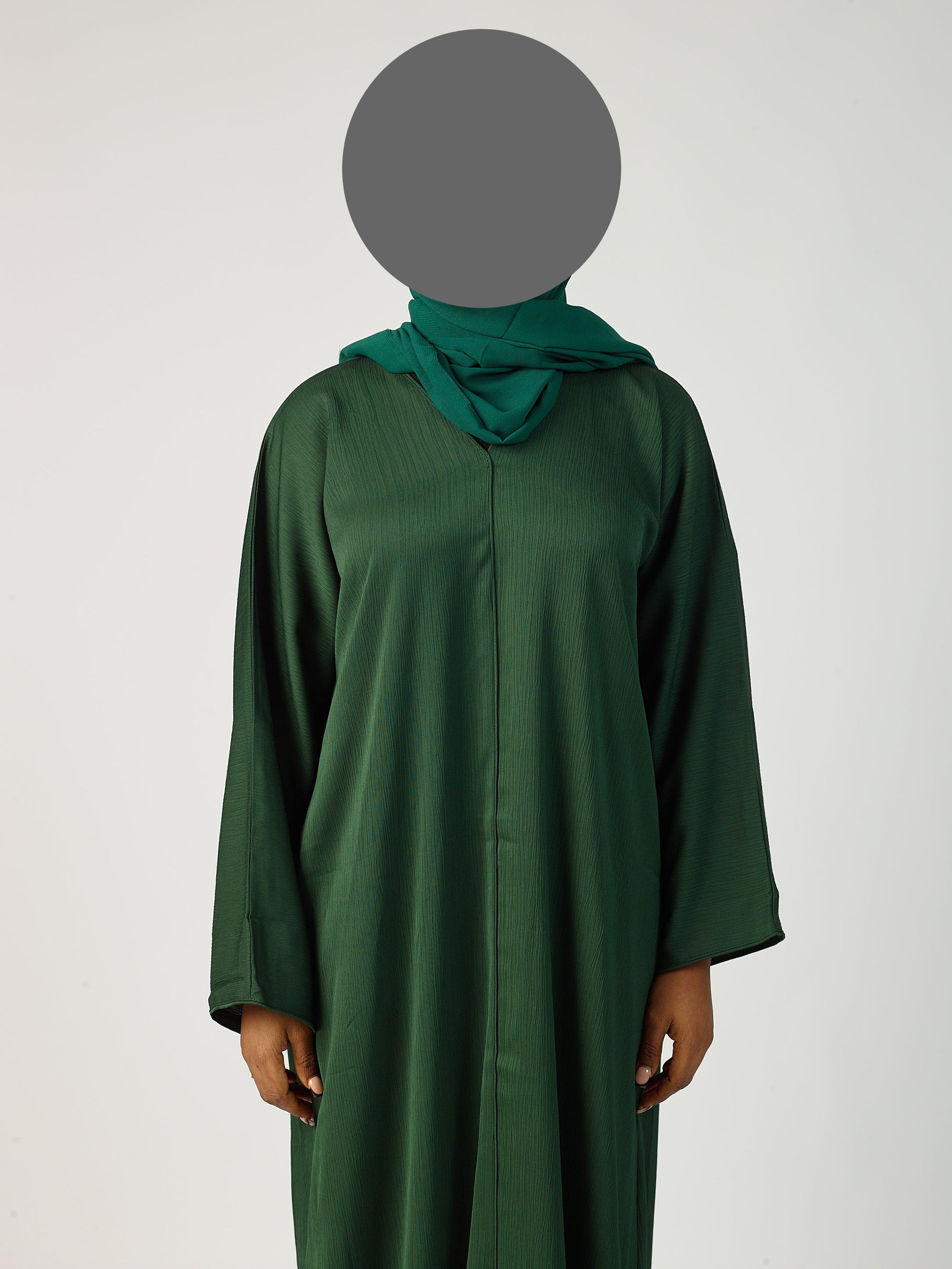 Closed Abaya - wide sleeve