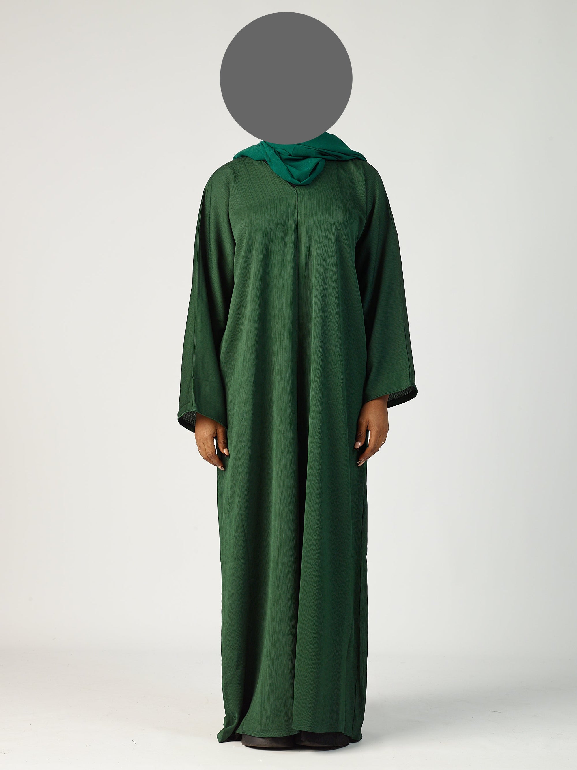 Closed Abaya - wide sleeve