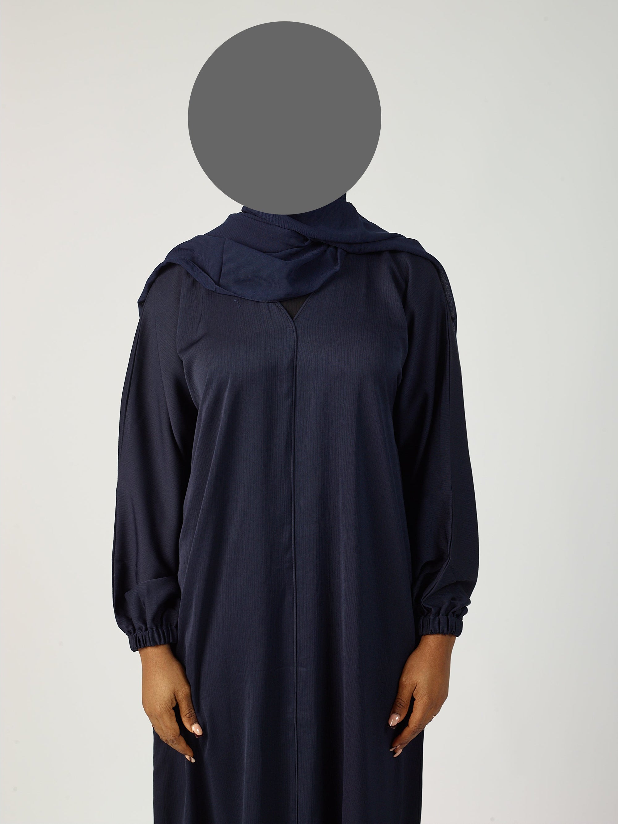 closed Abaya - Cuff sleeve