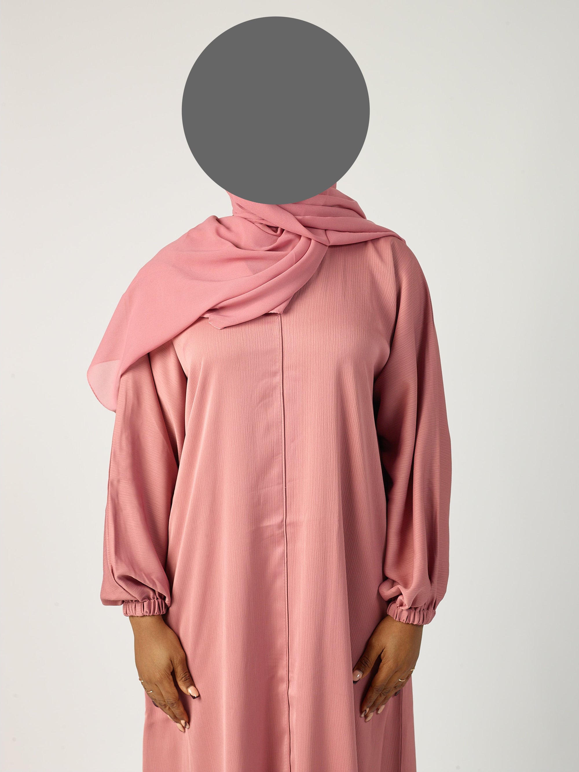 closed Abaya - Cuff sleeve