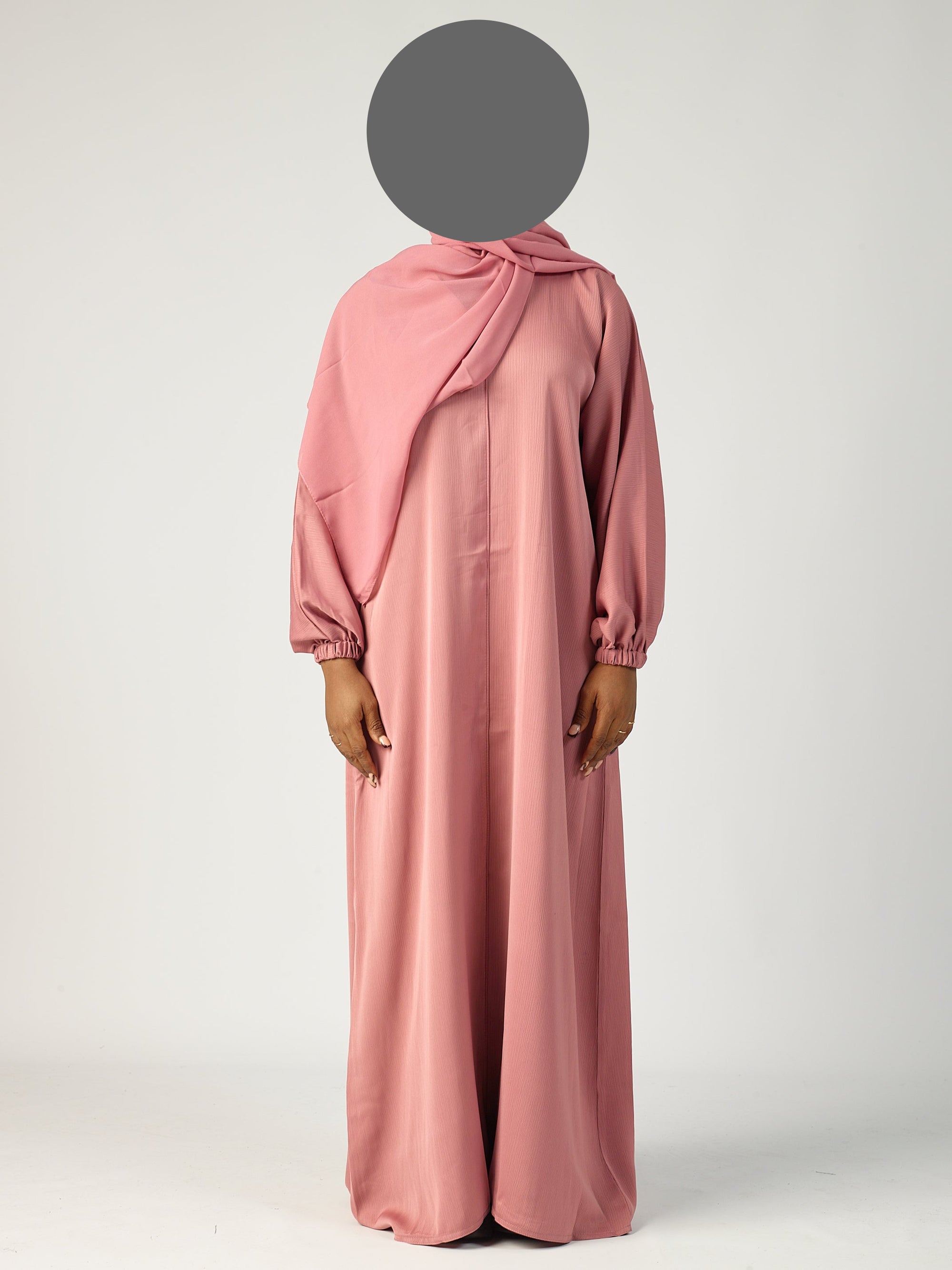 closed Abaya - Cuff sleeve