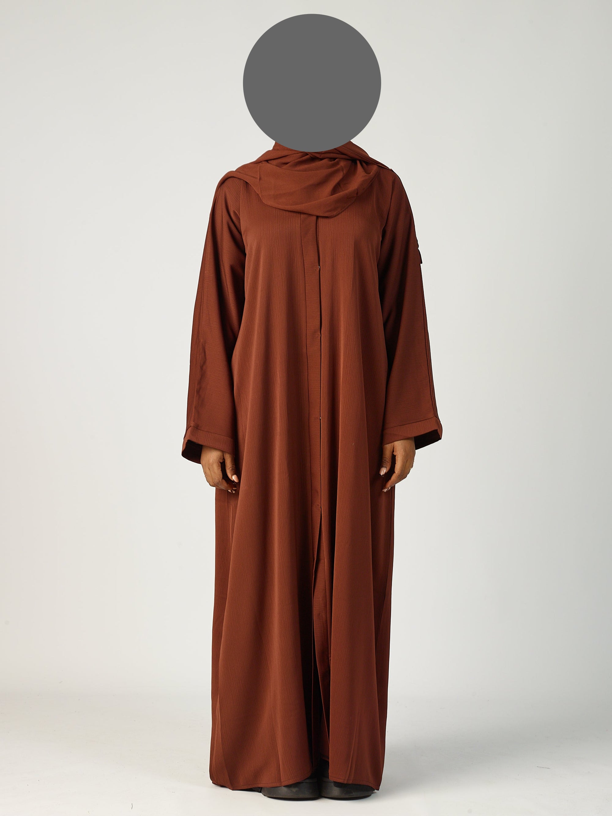 Open Abaya - wide sleeve