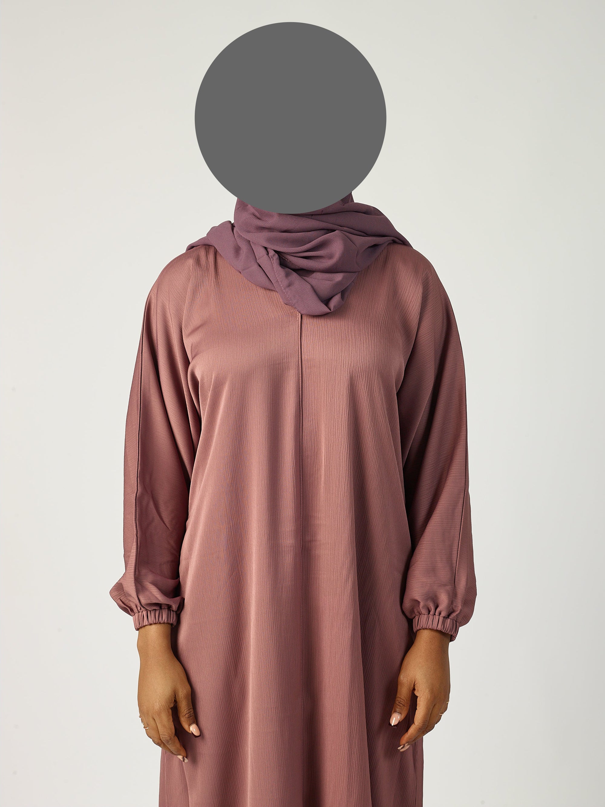 closed Abaya - Cuff sleeve