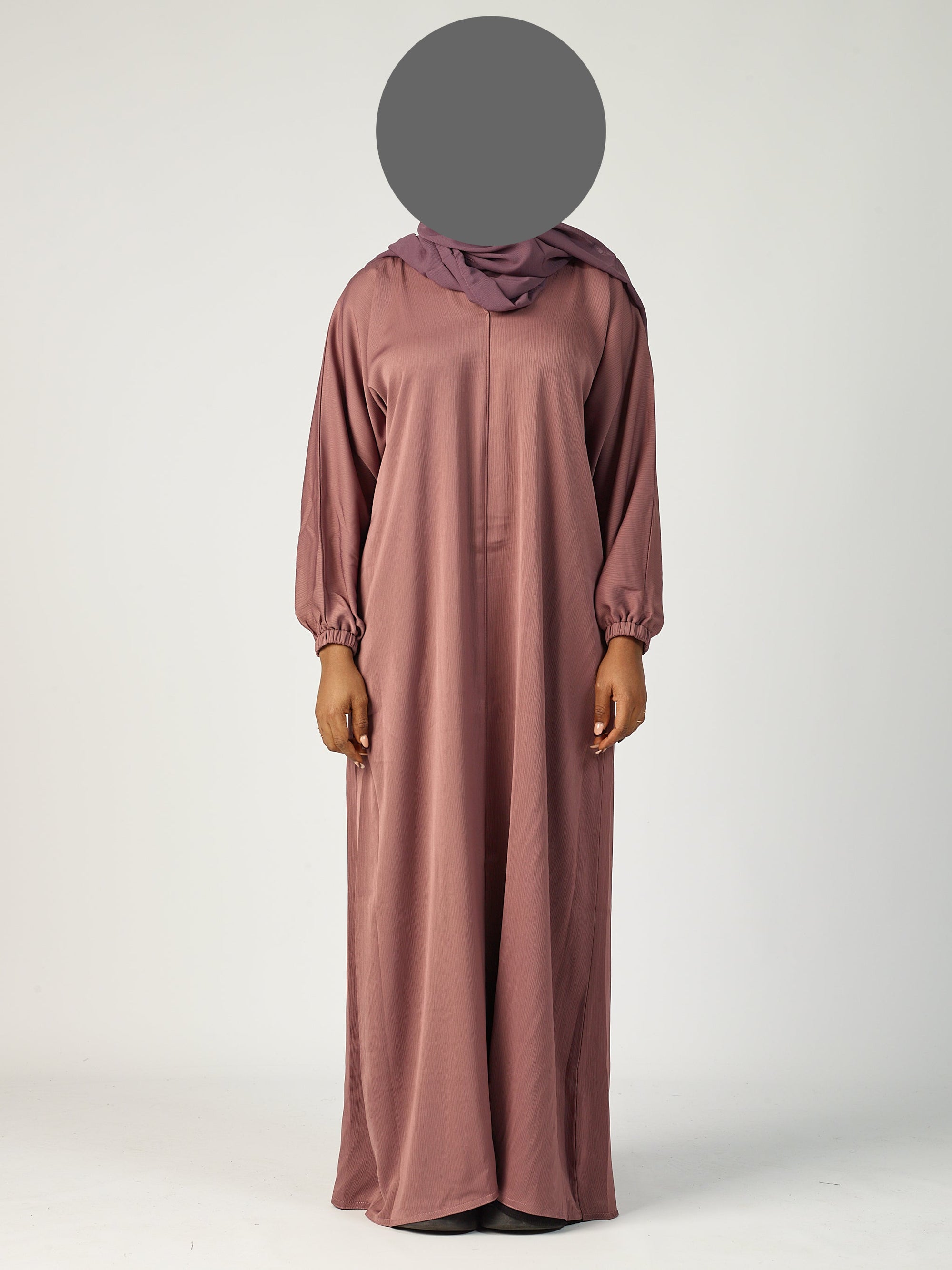 closed Abaya - Cuff sleeve