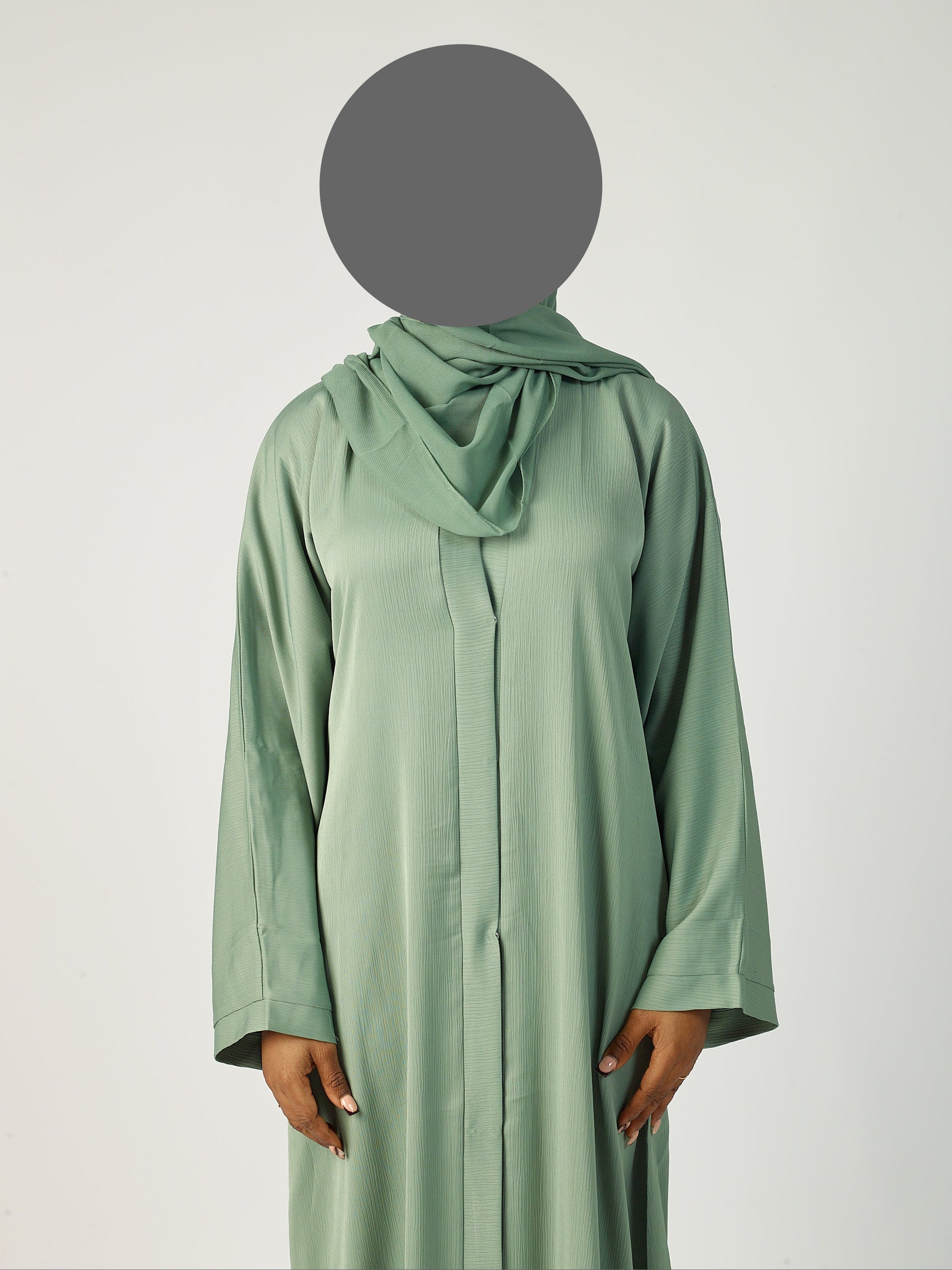 Open Abaya - wide sleeve