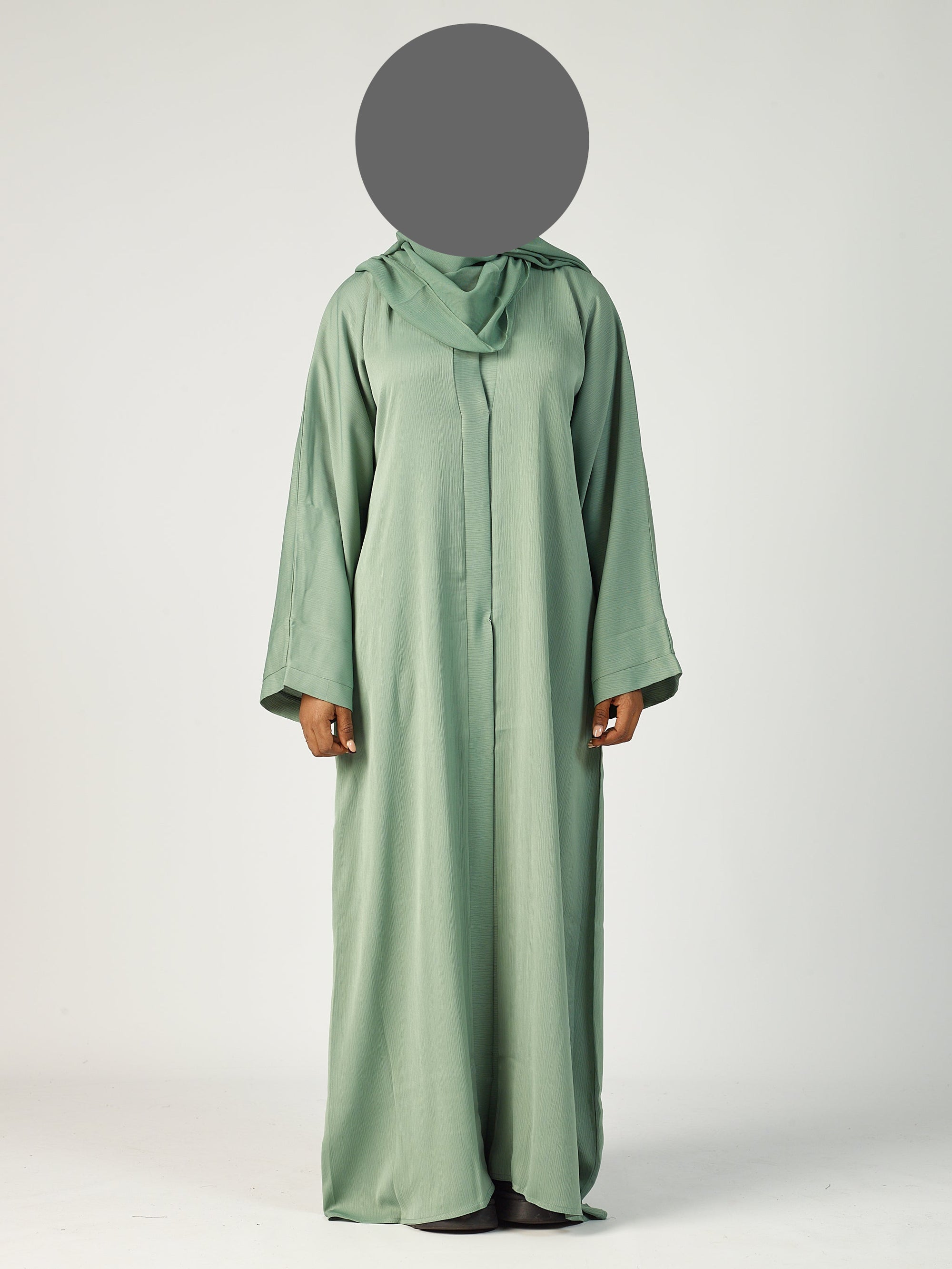 Open Abaya - wide sleeve