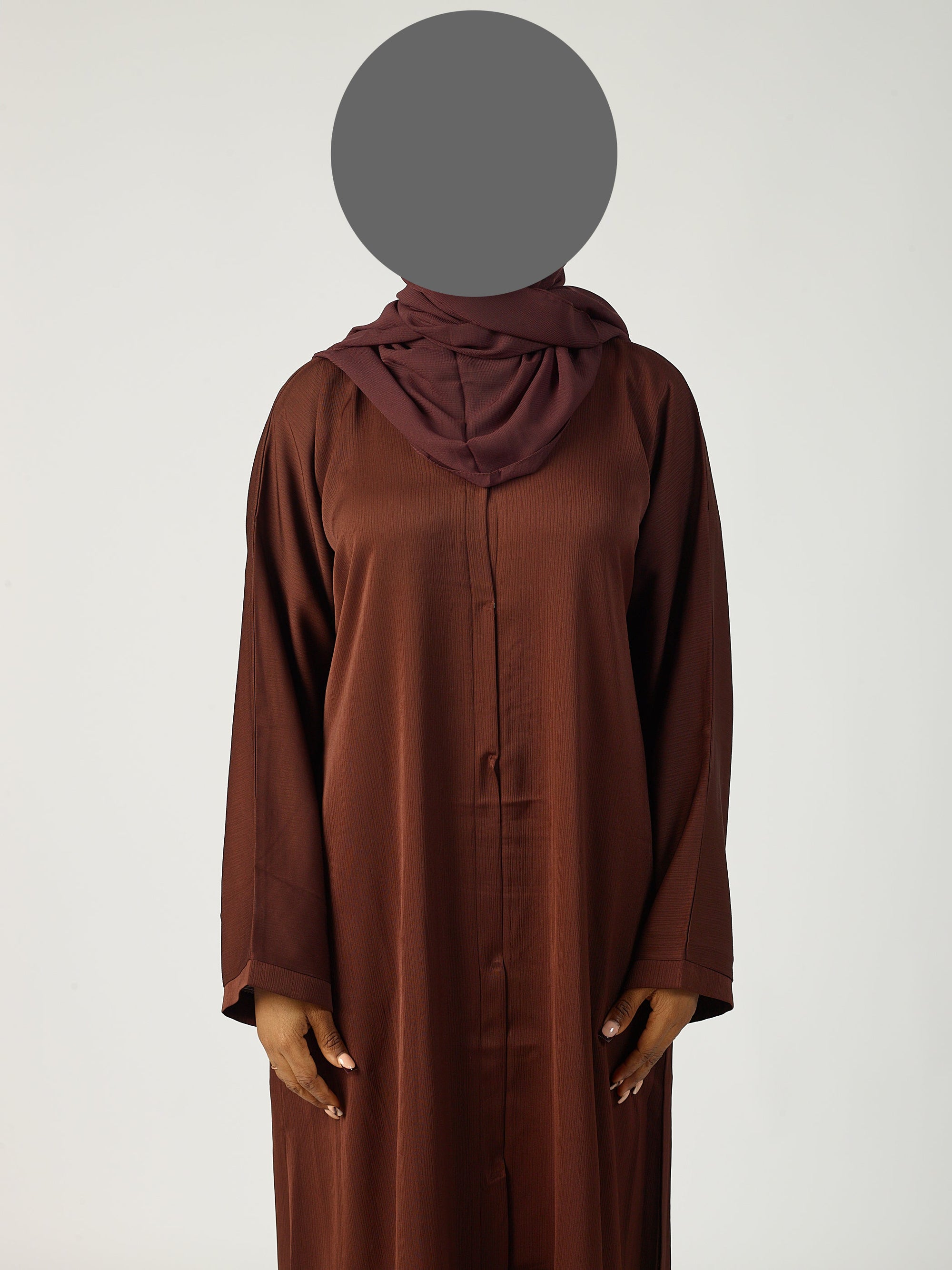 Open Abaya - wide sleeve