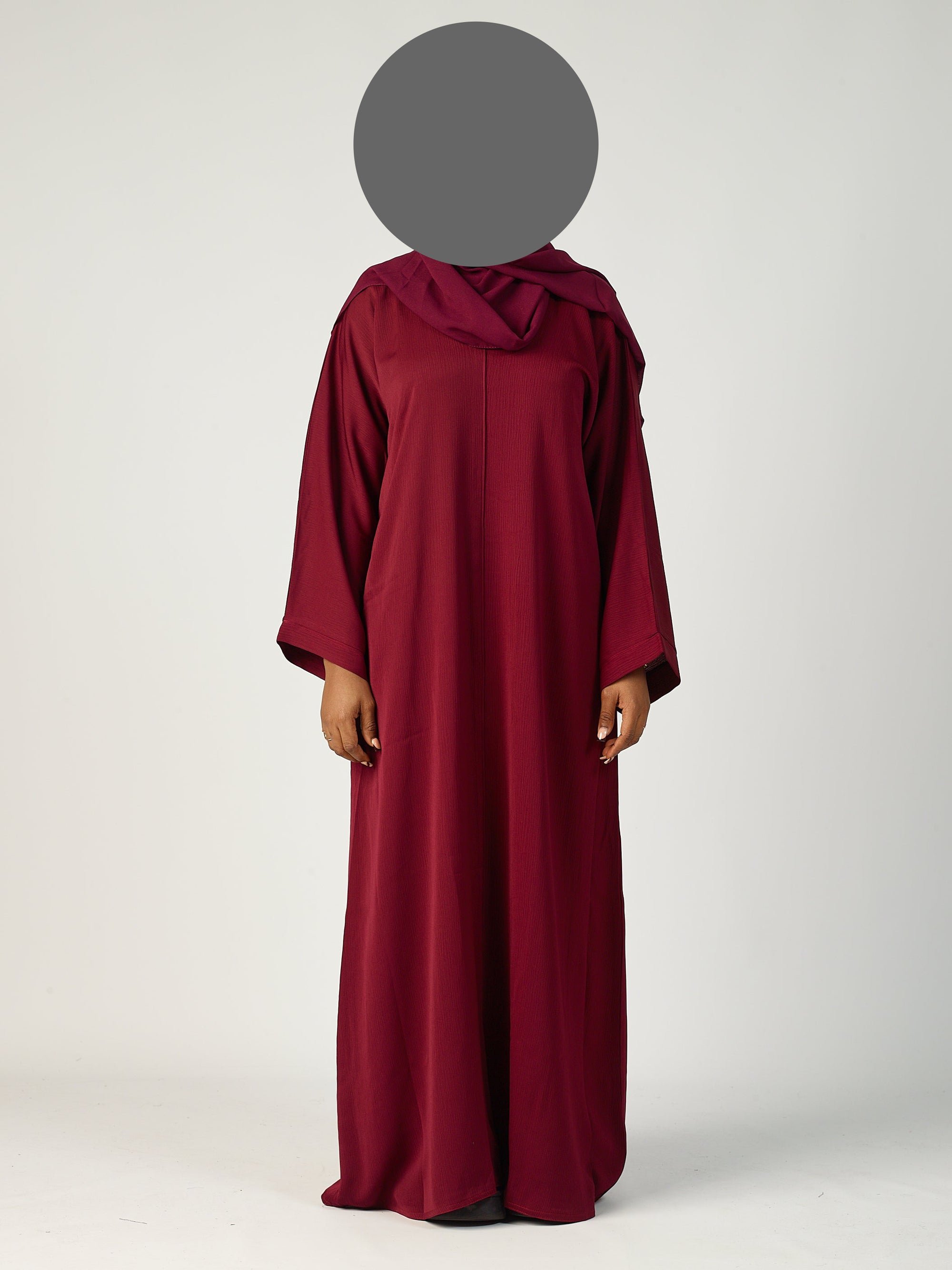 Closed Abaya - wide sleeve