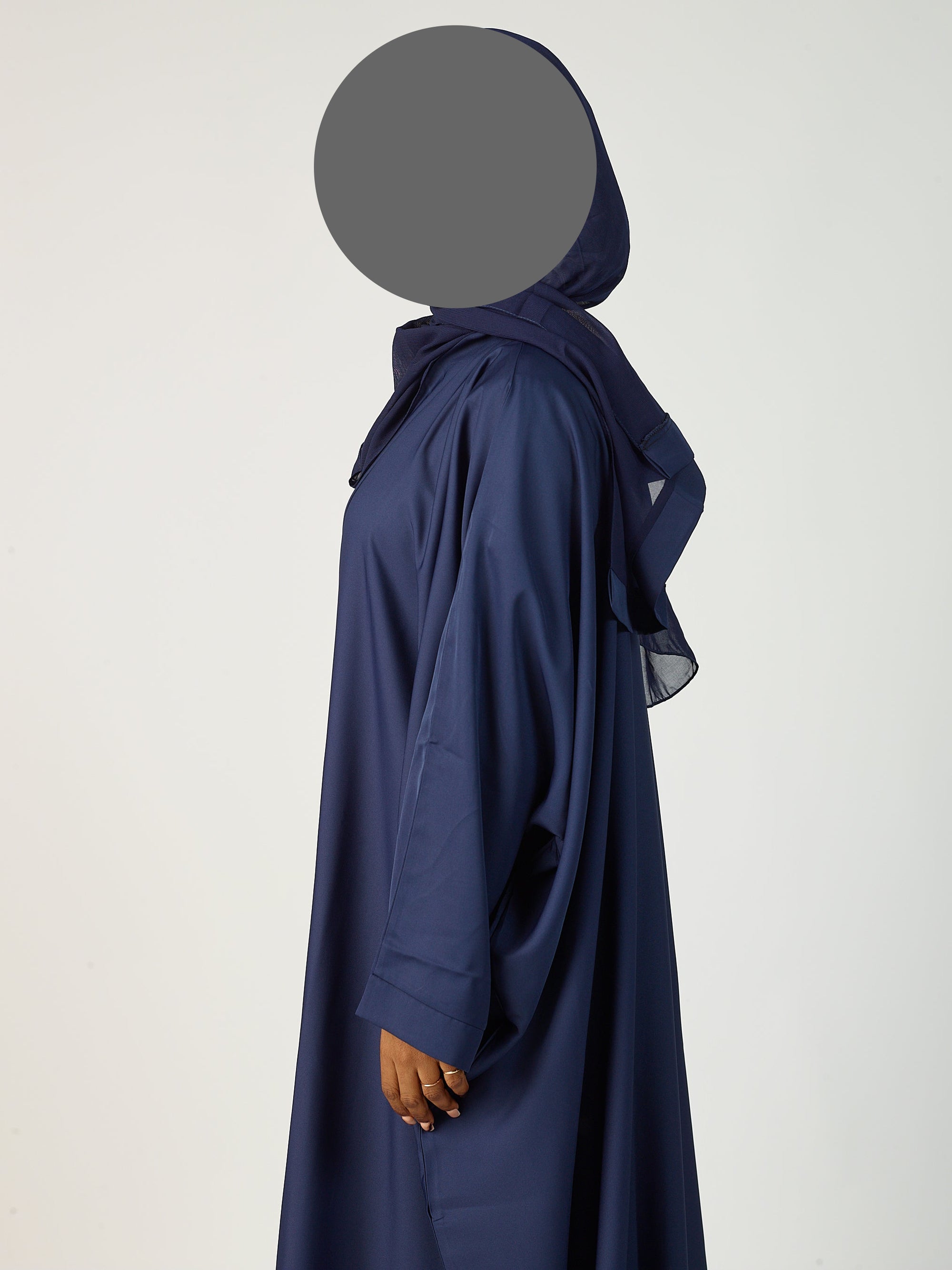 Batwing Open Abaya - wide sleeve -